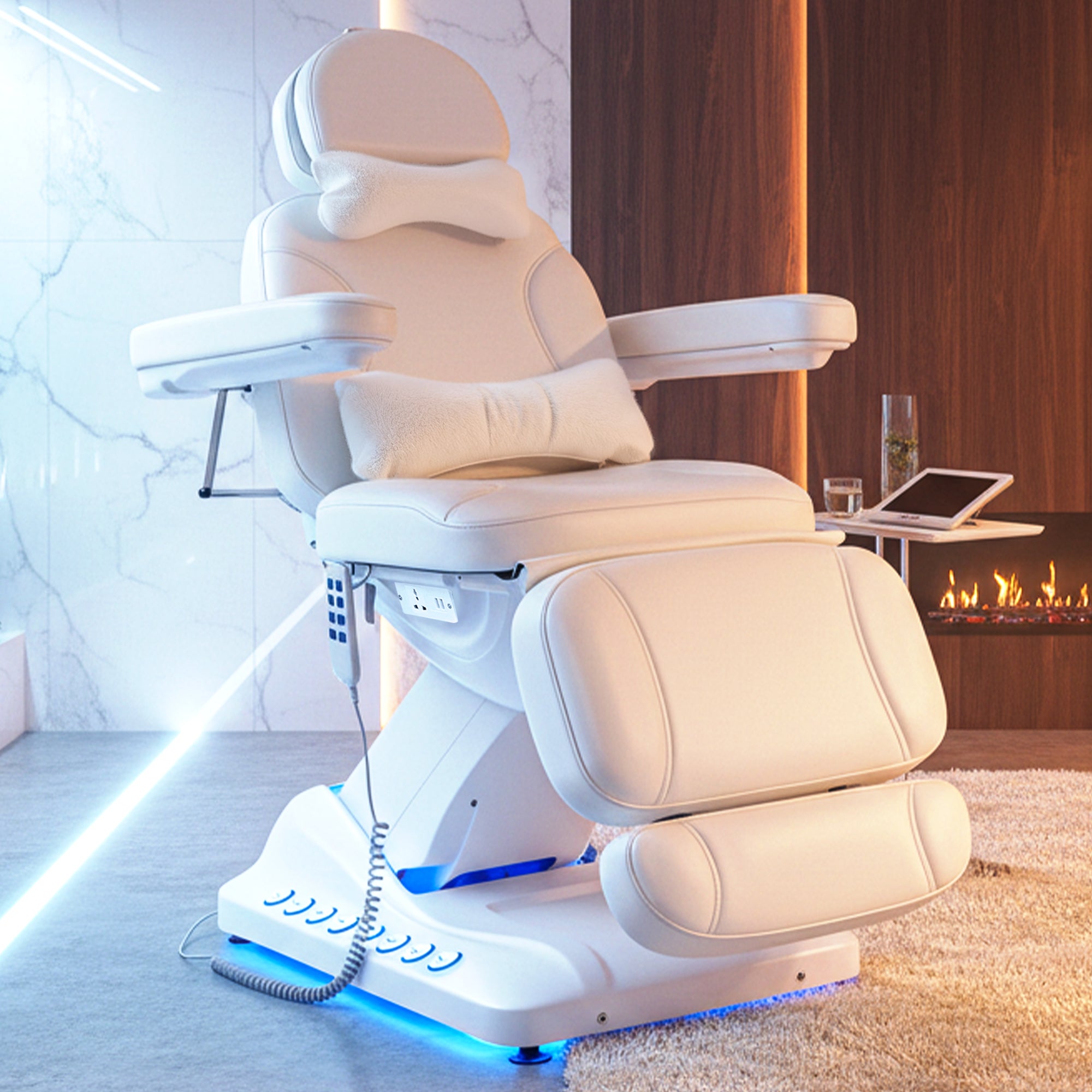 Advwin Massage Table with Built-in Charging Station