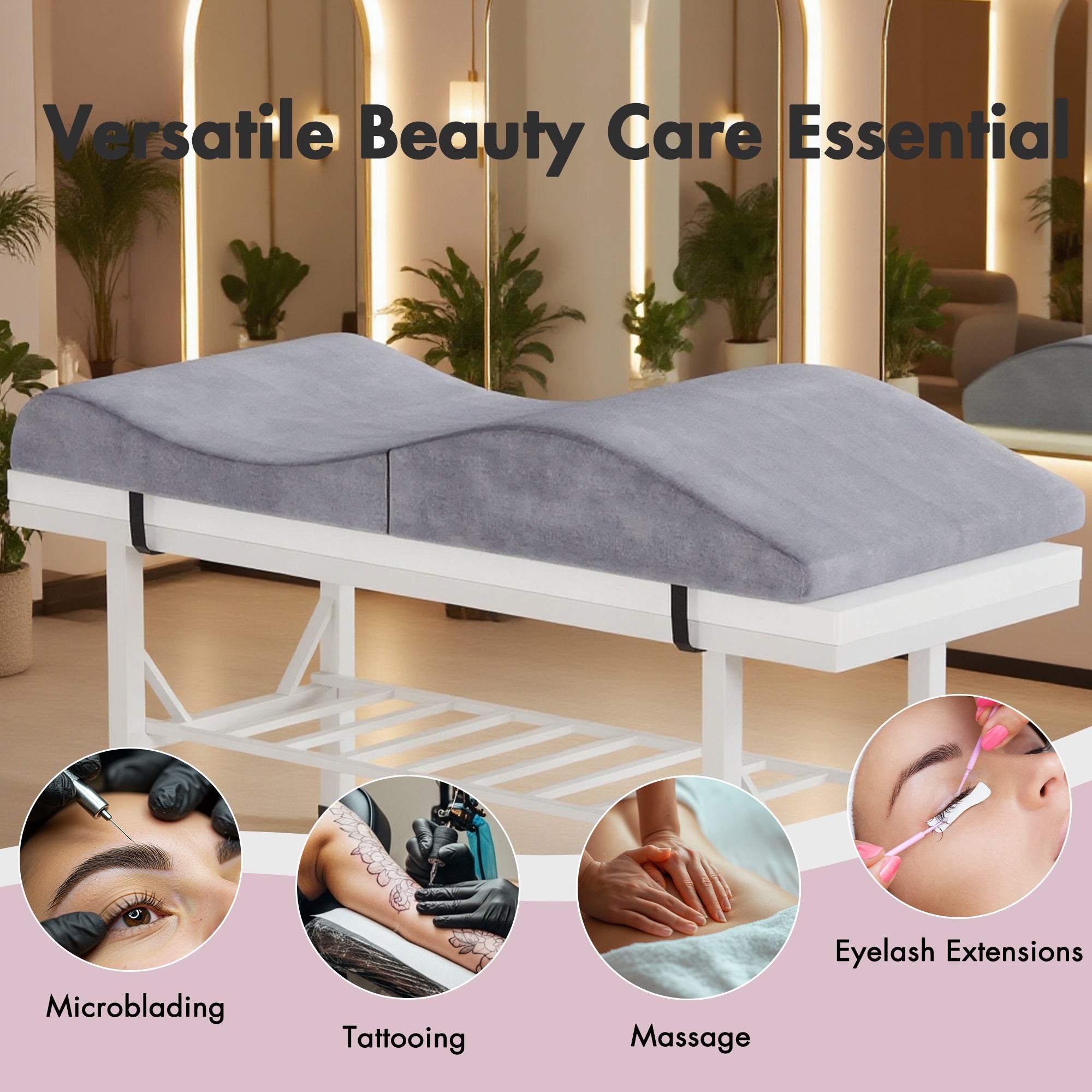 Advwin Foldable Curvy Lash Bed Topper