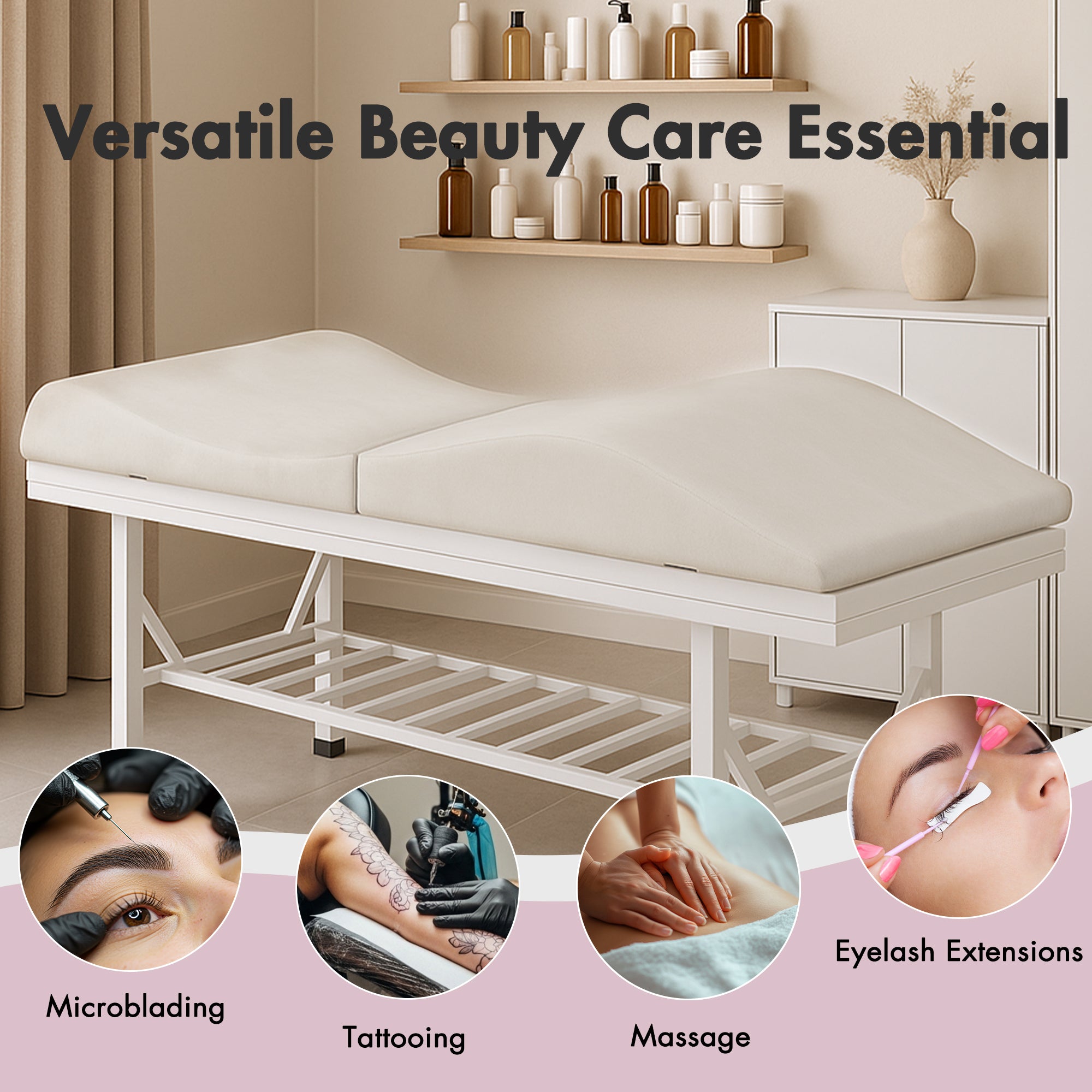 Advwin Foldable Curvy Lash Bed Topper