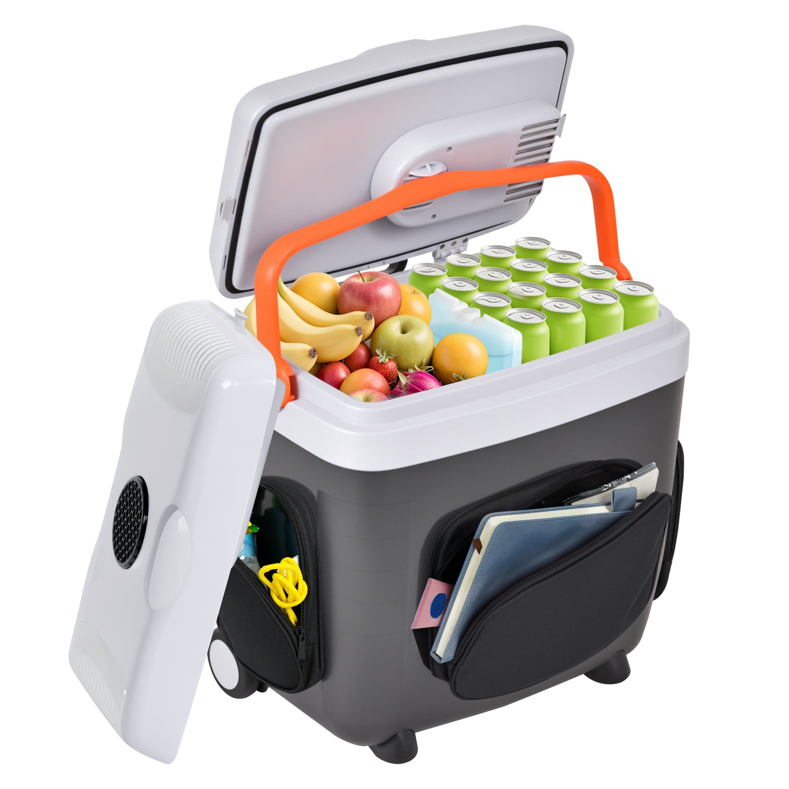 Advwin 30L Electric Car Cooler & Warmer with Pockets