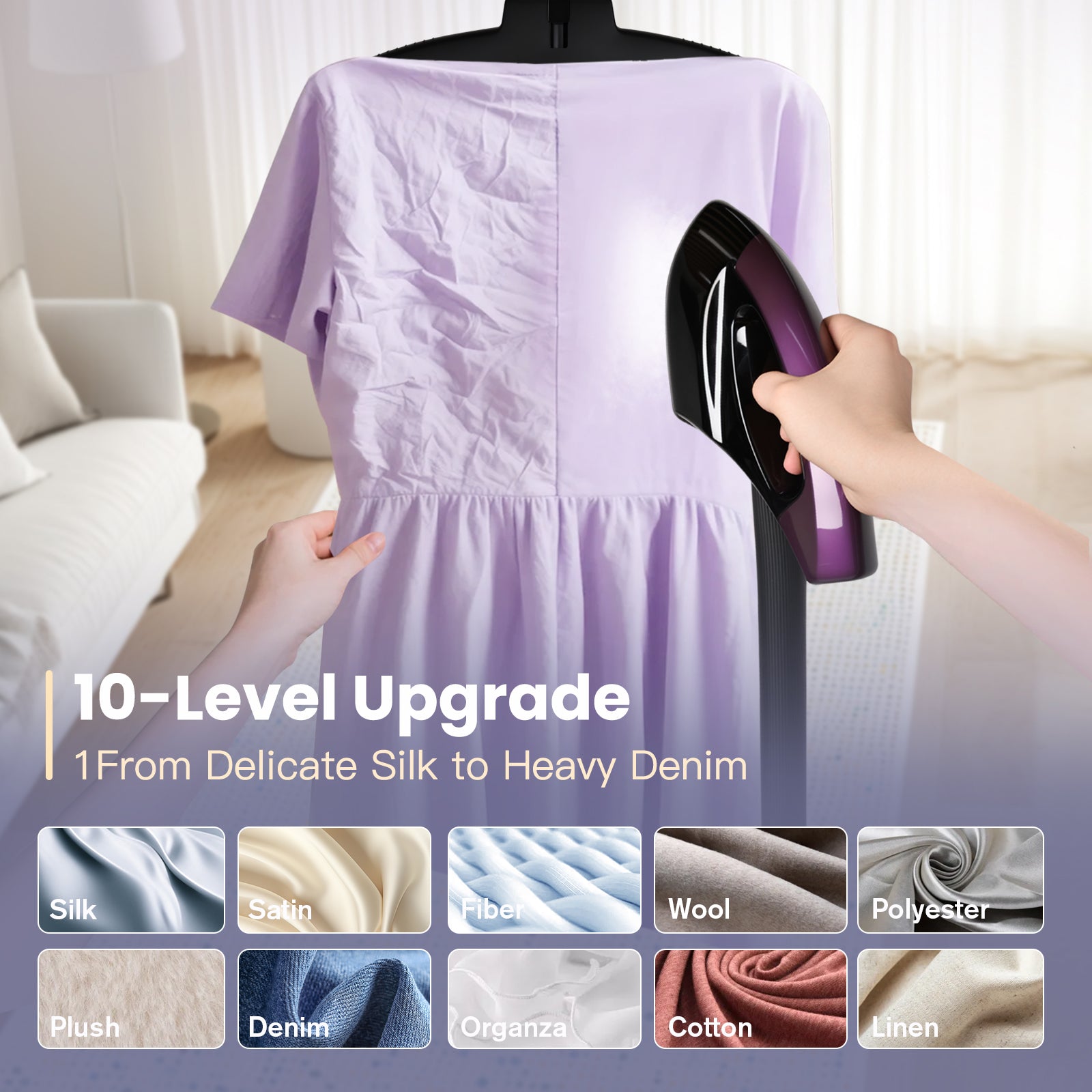 Advwin Garment Steamer w/Water Tank 1500W