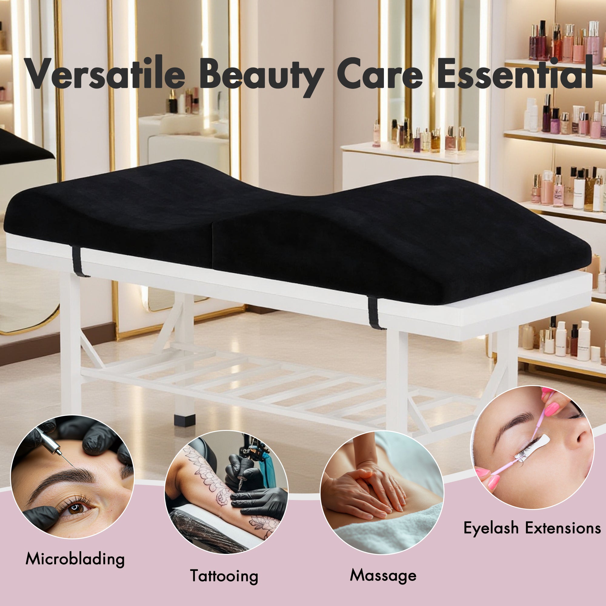 Advwin Foldable Curvy Lash Bed Topper