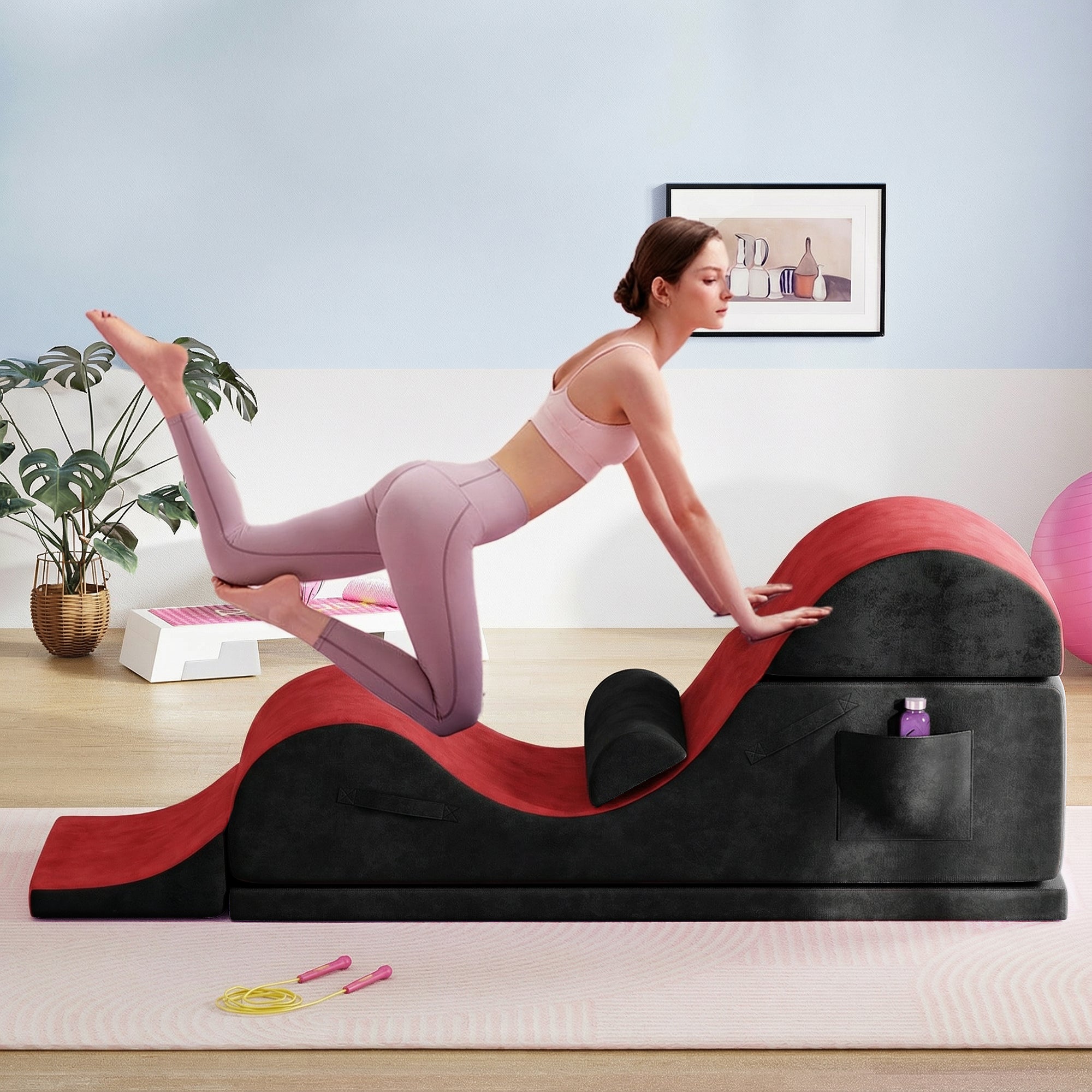 Advwin Convertible Yoga Chair for Adults