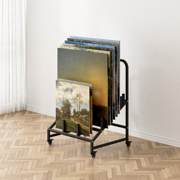 Advwin Tile Display Stand with Adjustable Slots