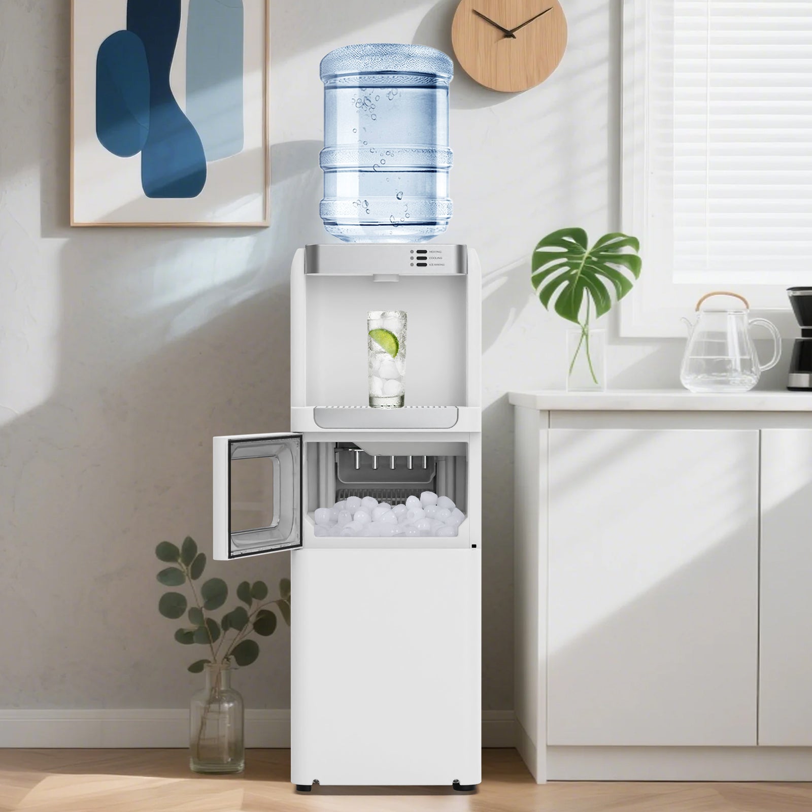 Advwin 3-in-1 Water Dispenser with Ice Maker