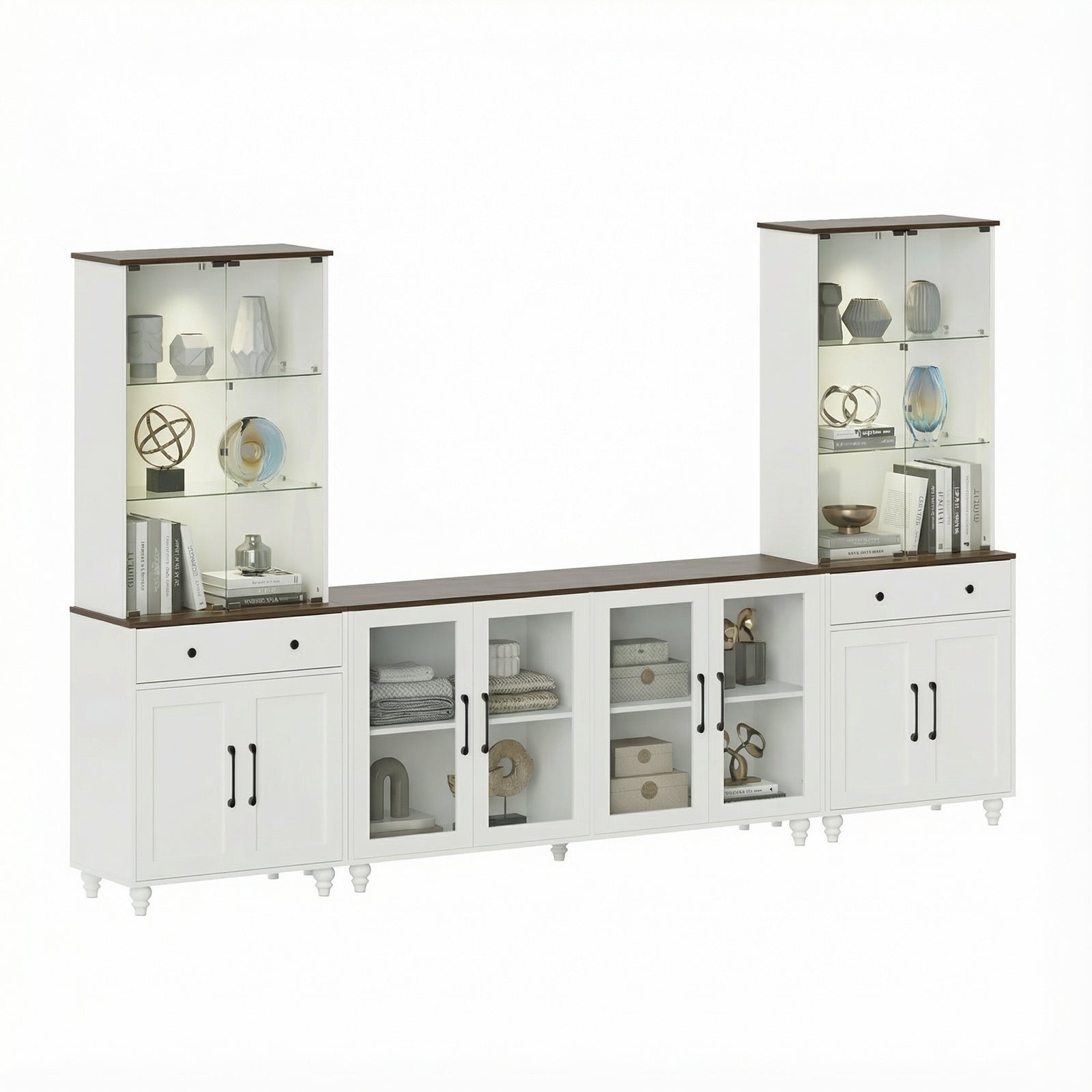 Advwin 3-Piece Entertainment Center for TVs