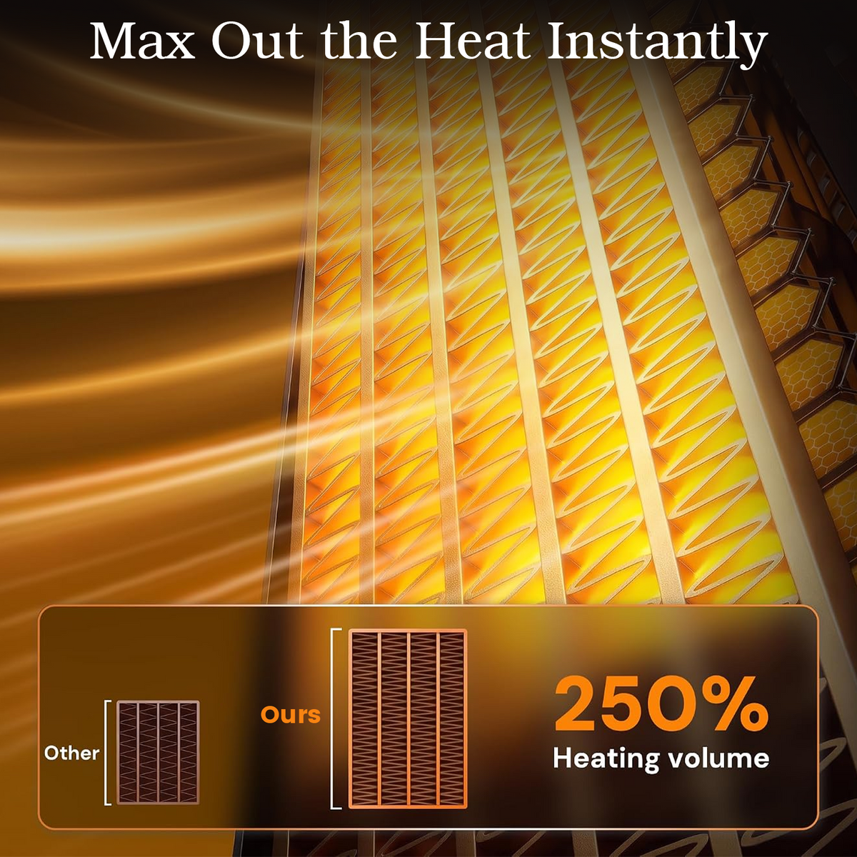 Advwin Wall-Mounted & Freestanding Space Heater