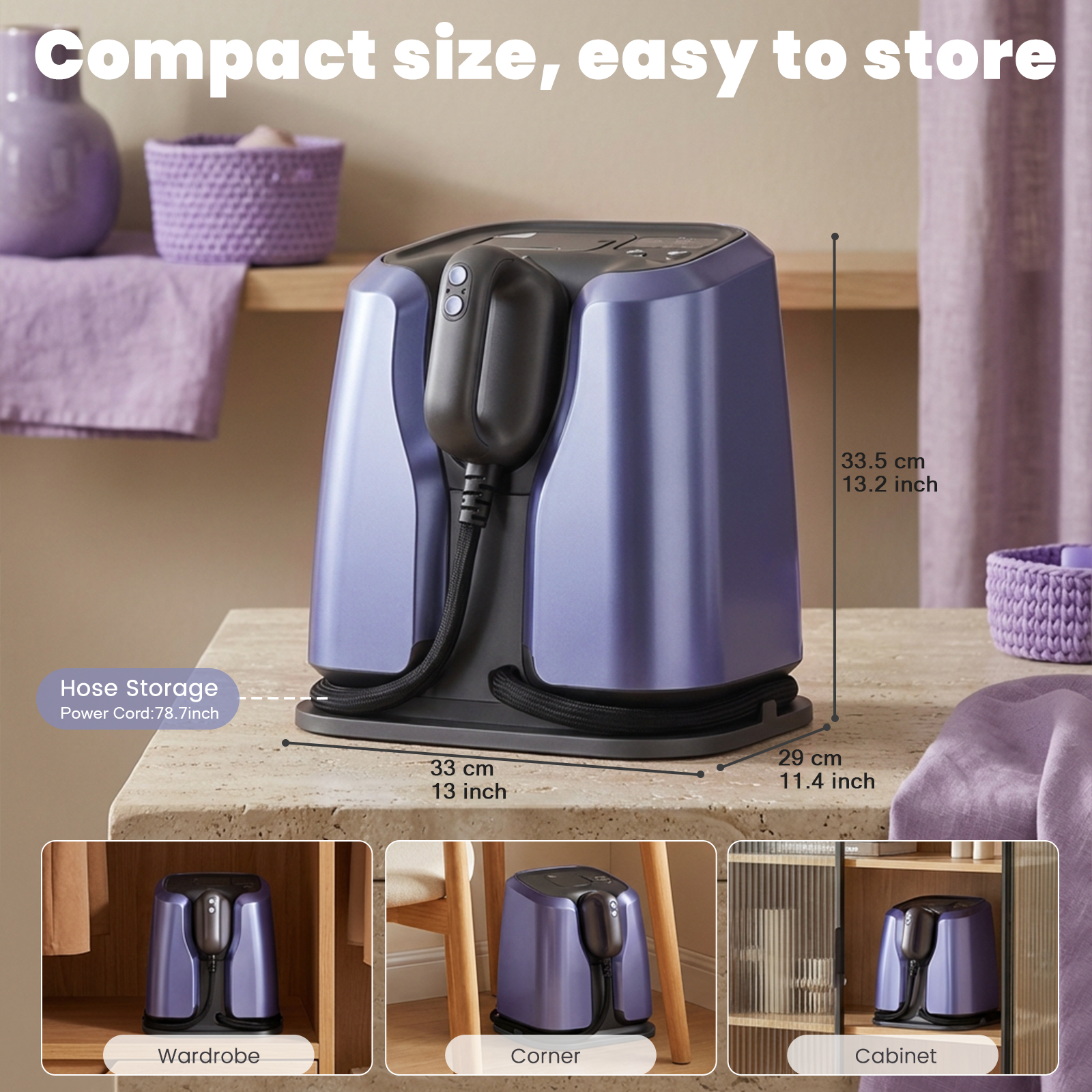 Advwin 2200W Dual Heating Steam Iron for Clothes