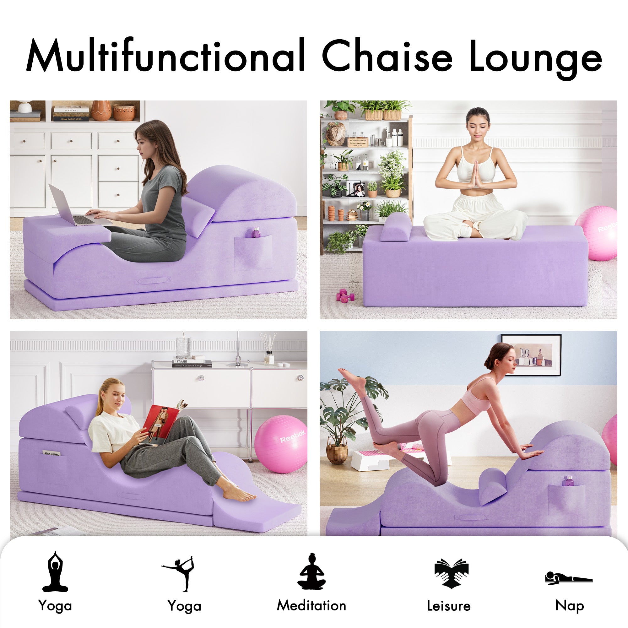 Advwin Convertible Yoga Chair for Adults