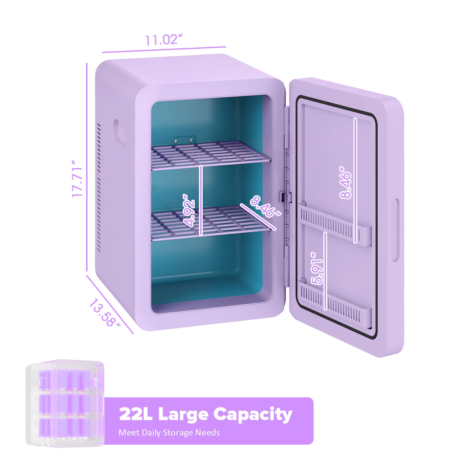 Advwin 22L Mini Fridge Cooler & Warmer