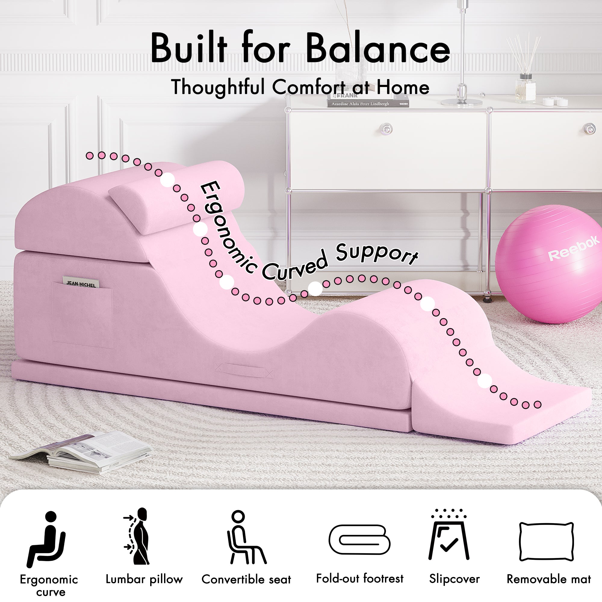 Advwin Convertible Yoga Chair for Adults