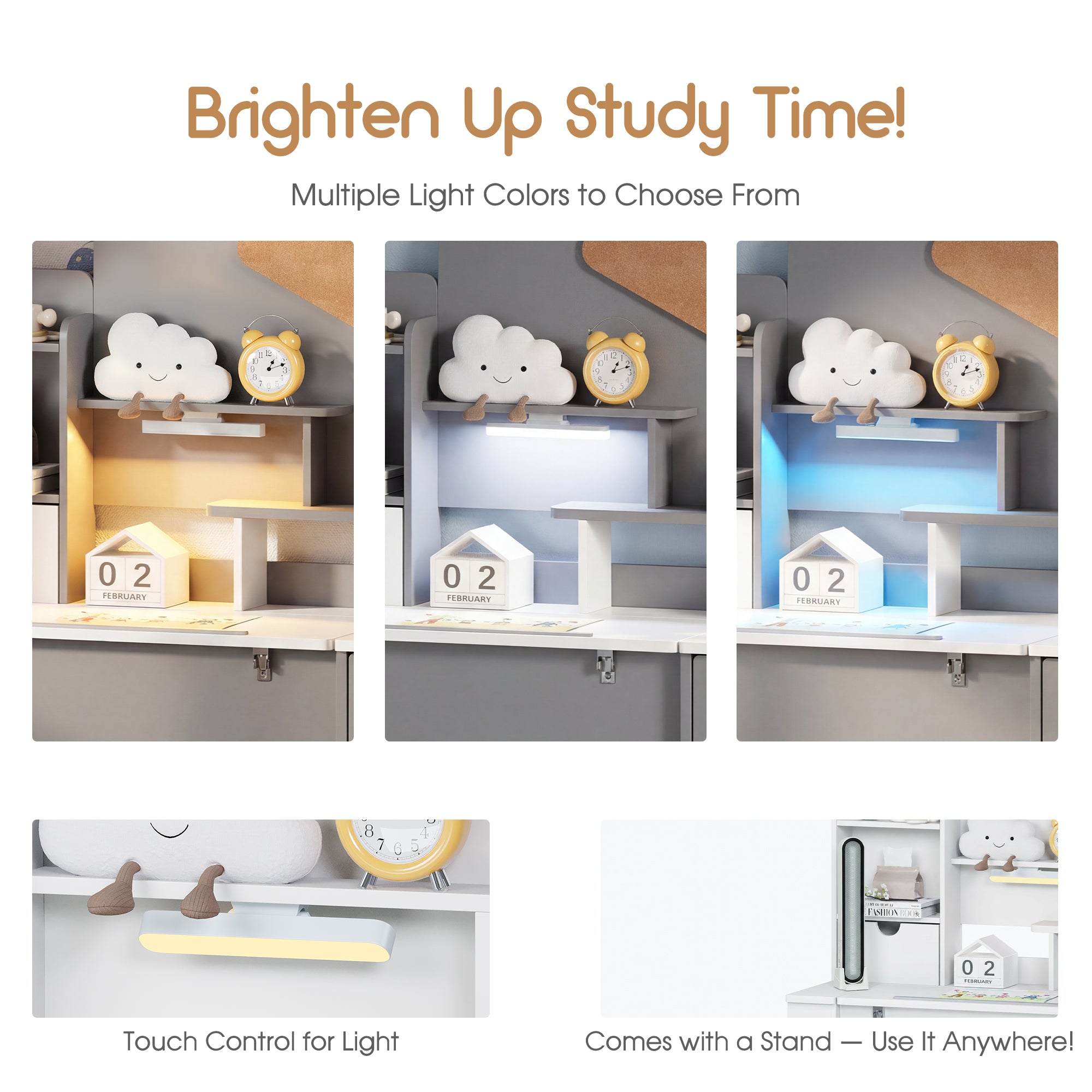 Advwin Multifunctional Kids Desk and Chair Set