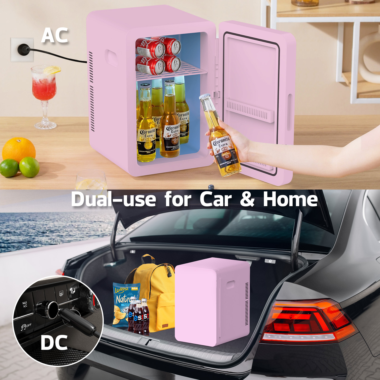 Advwin 22L Mini Fridge Cooler & Warmer