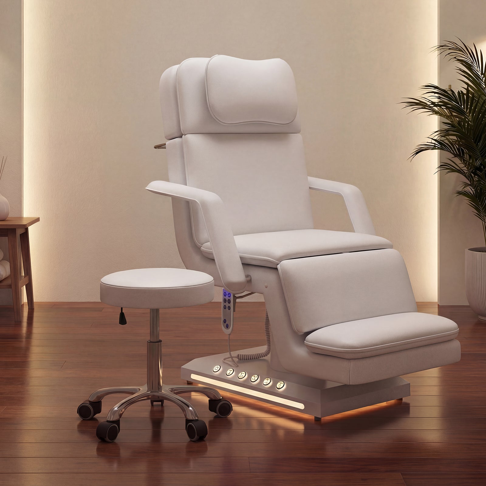 Advwin 3 Motor Electric Massage Table w/Stool