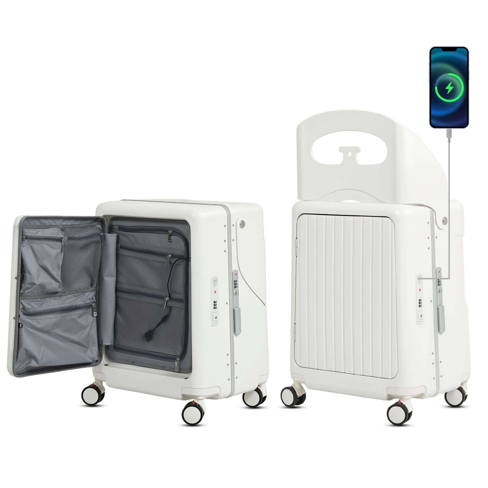 Advwin 22" Luggage with Foldable Child Seat