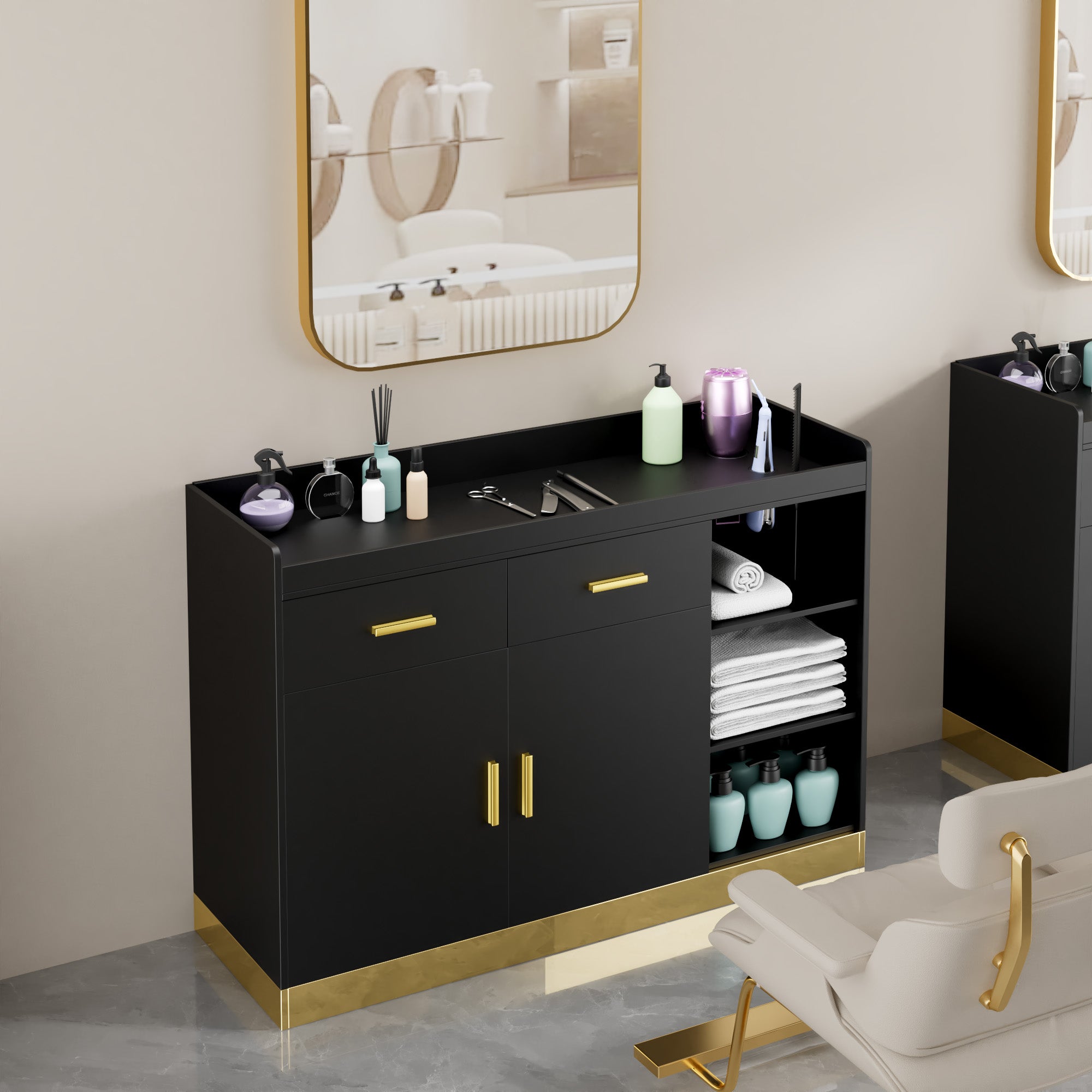 Advwin Free Standing Hair Styling Station