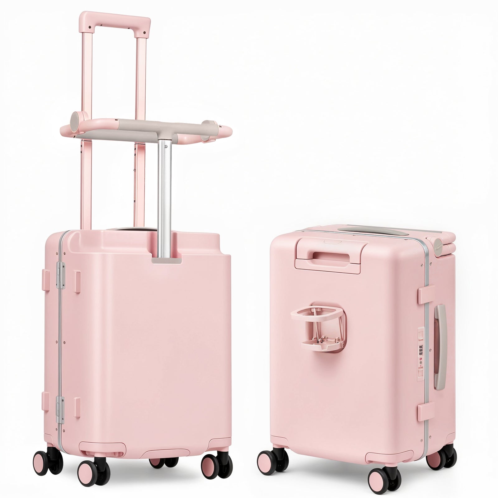 Advwin 20" Ride On Luggage with Adjustable Seat
