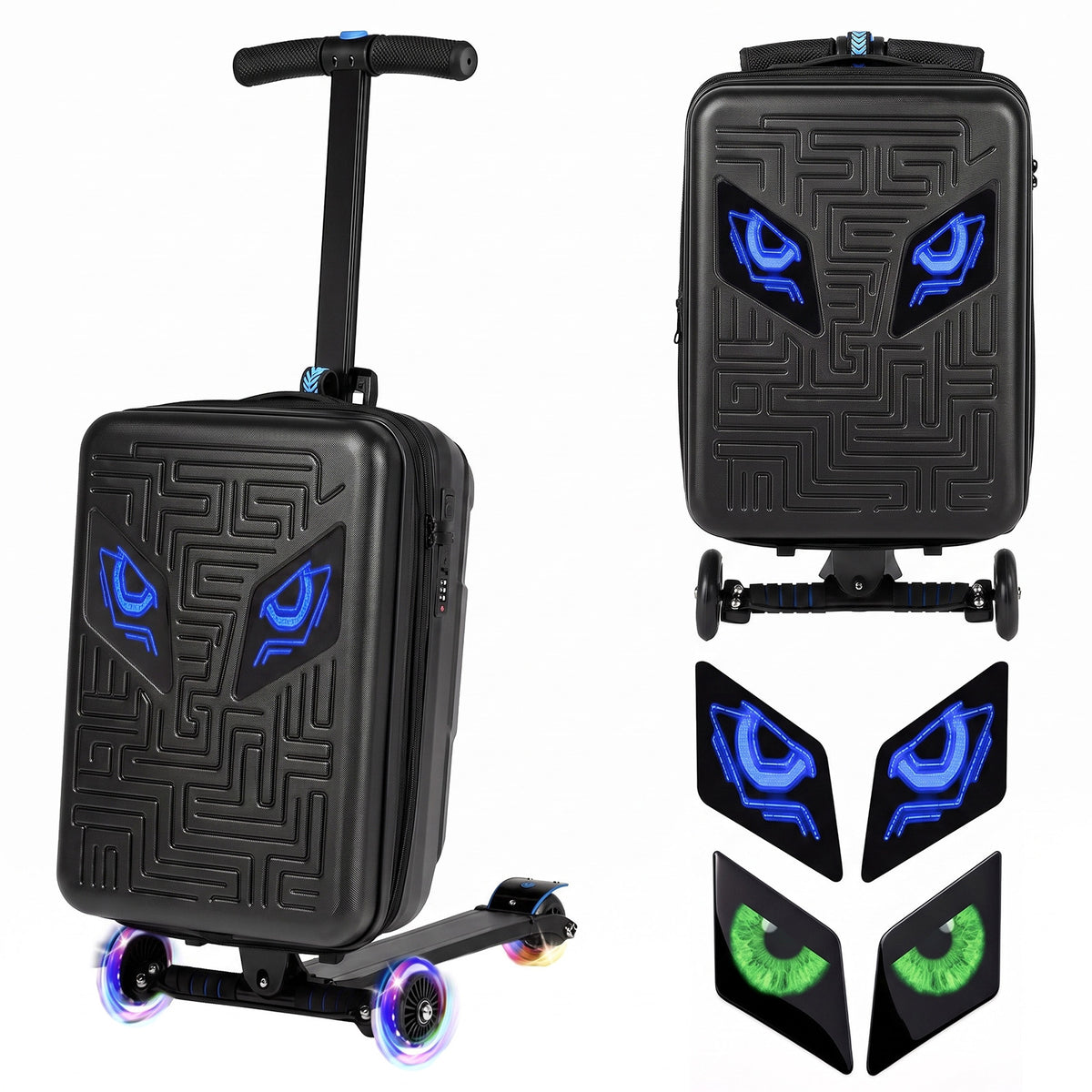 Advwin Expandable Scooter Luggage for Kids & Teens