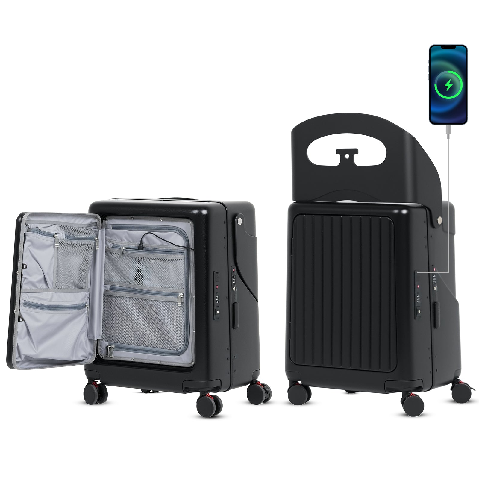 Advwin Carry On Luggage with Seat For Kids