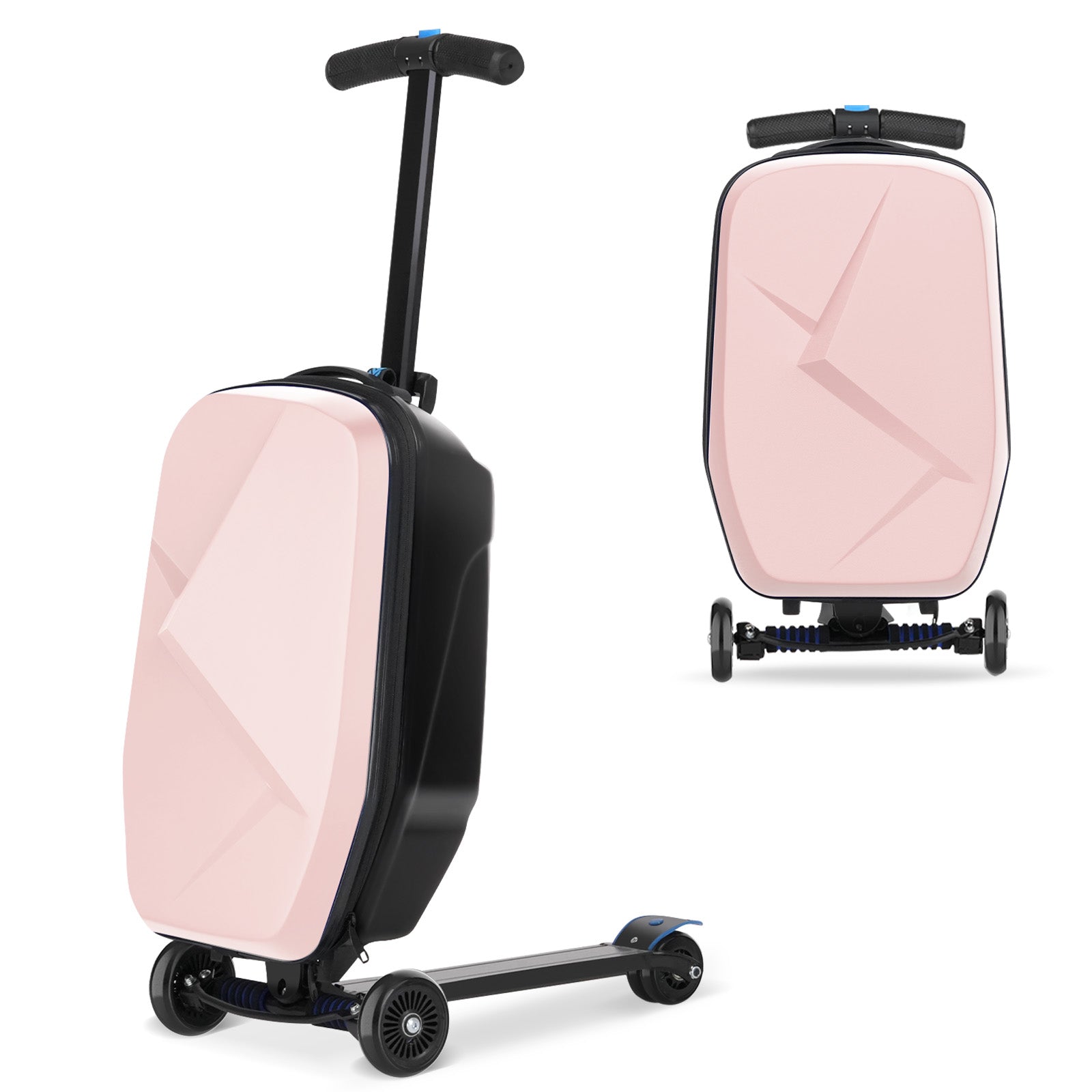Advwin Foldable Hardshell Scooter Suitcase