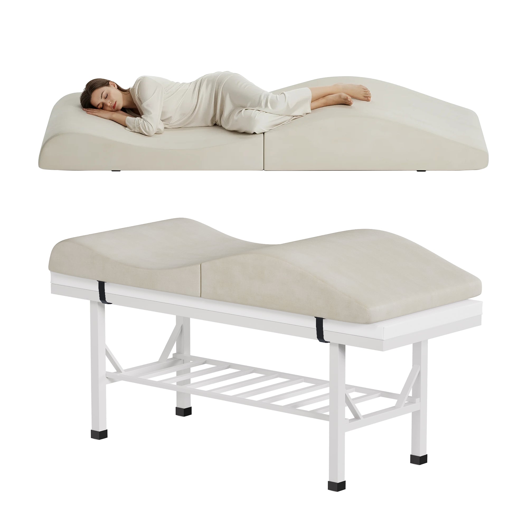 Advwin Foldable Curvy Lash Bed Topper