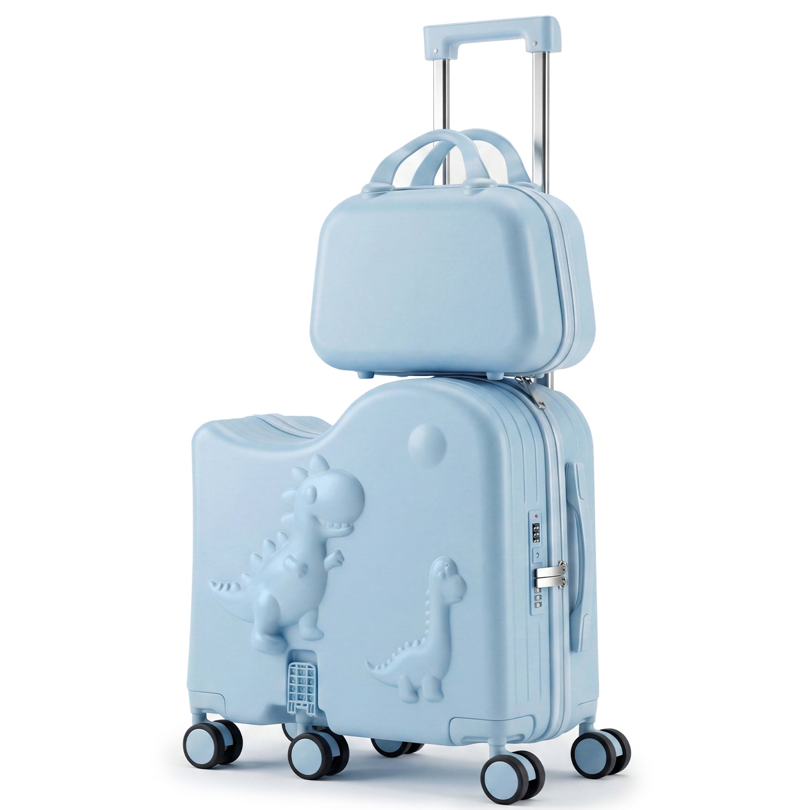 Advwin 20" Carry-On Suitcase with 12" Portable Bag