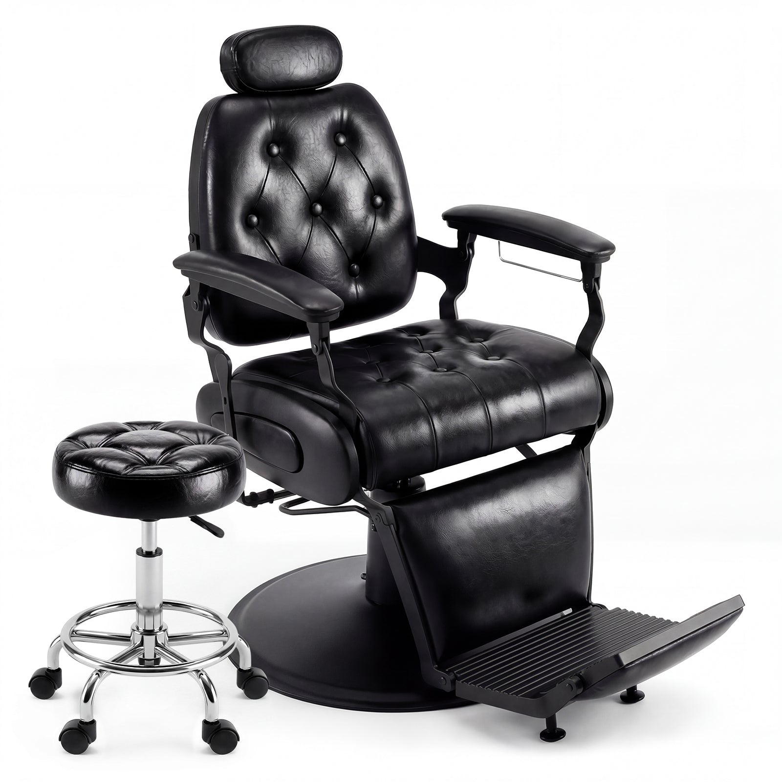 Advwin Heavy Duty Vintage Recline Hydraulic Barber Chair