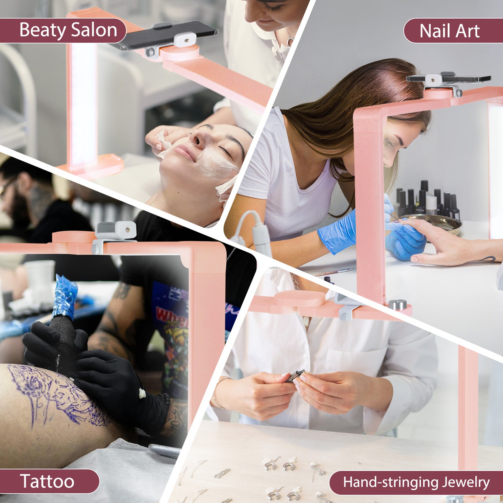 Advwin Nail Lamp Foldable with USB Ports