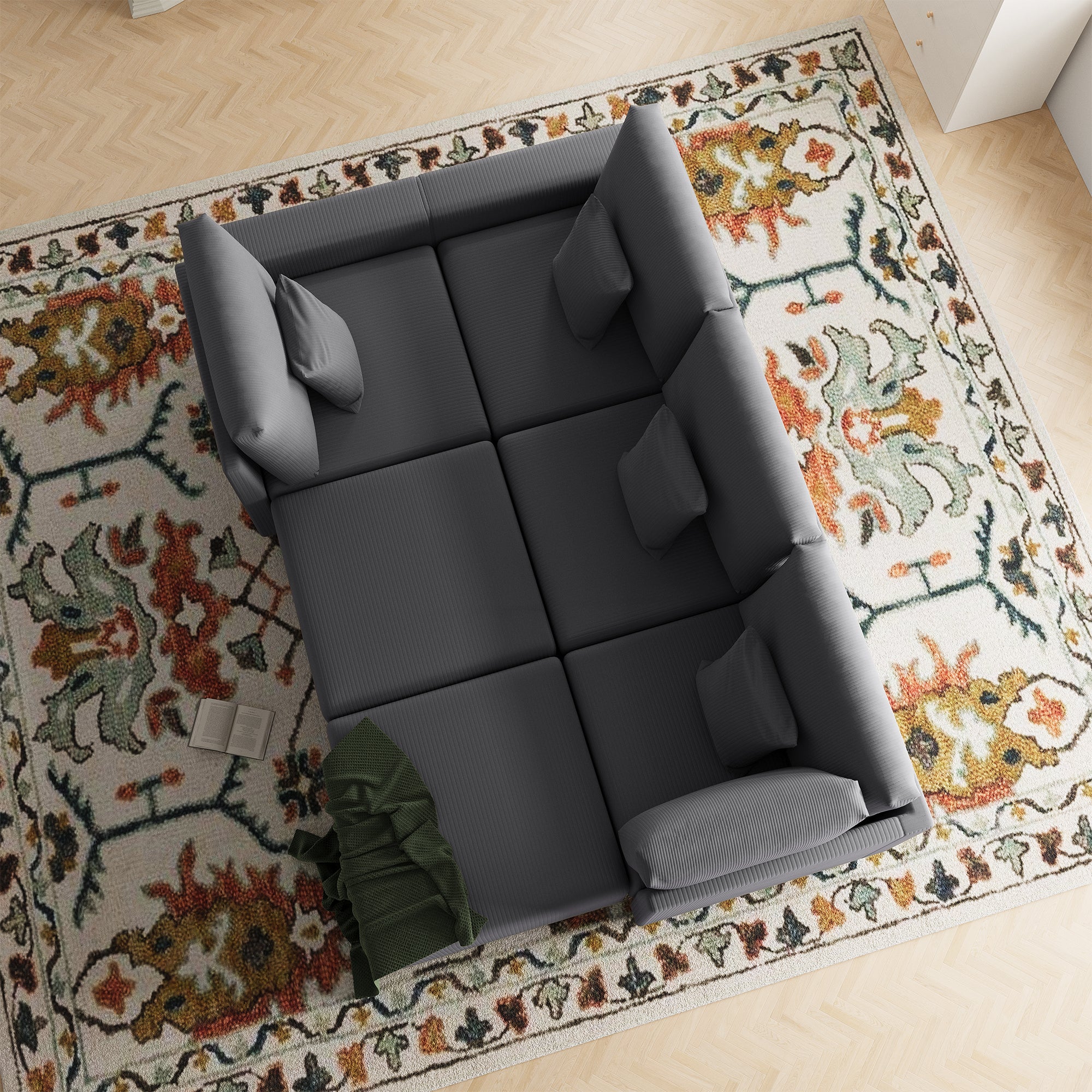 Advwin Luxury Oversized Minimalist Cloud Couch