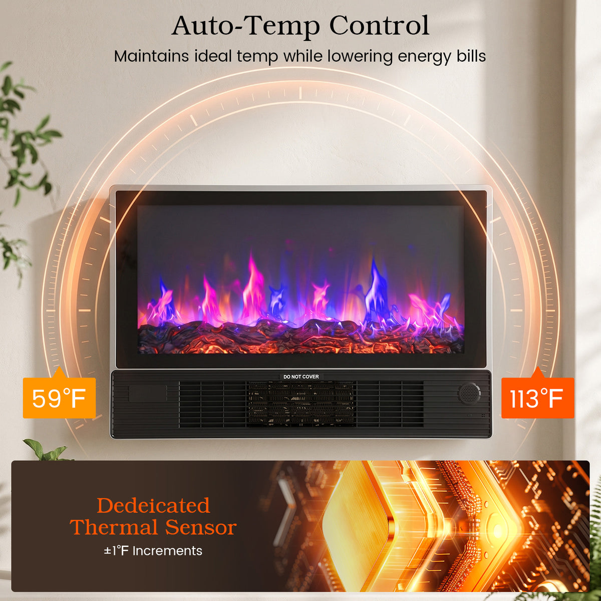 Advwin Wall-Mounted & Freestanding Space Heater