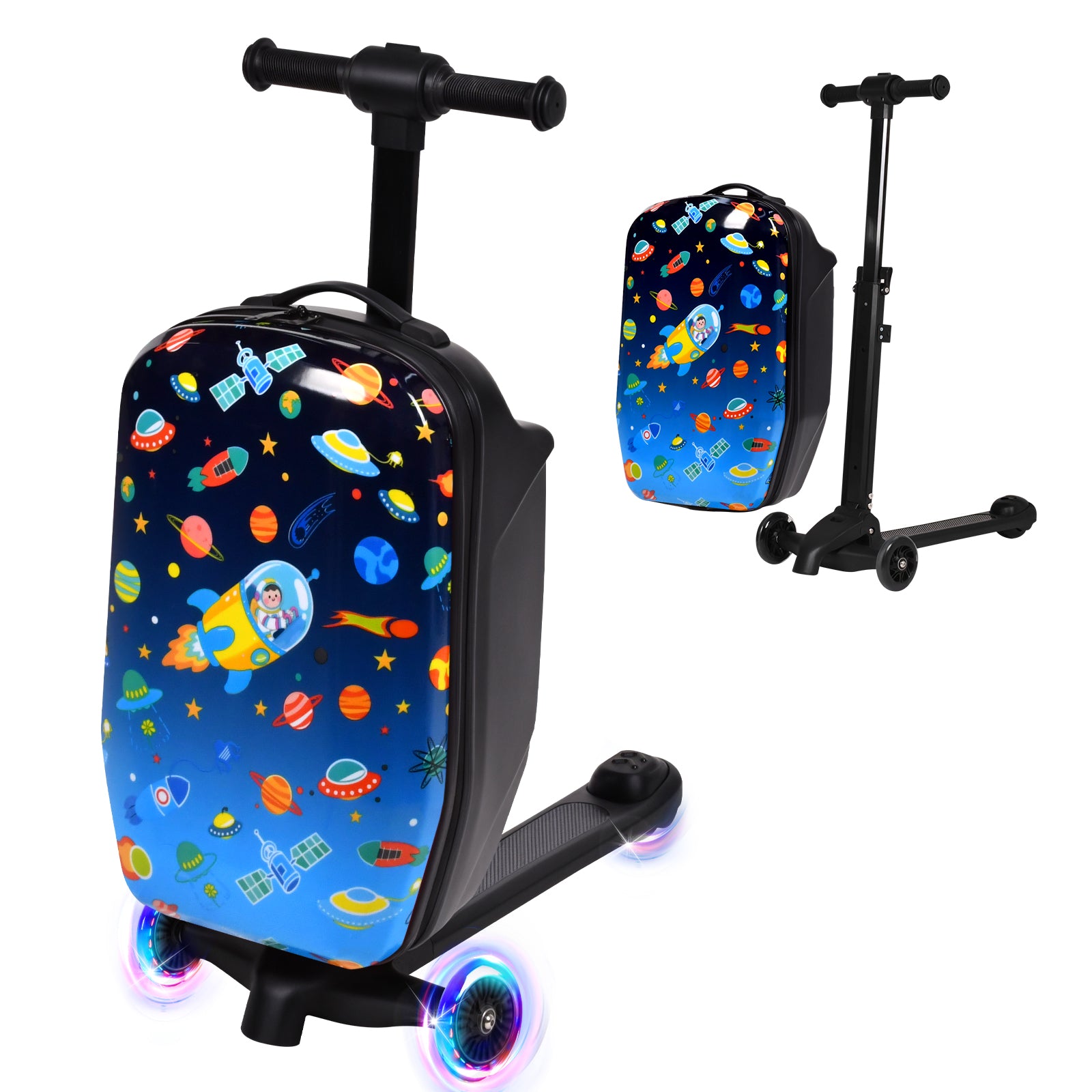 Advwin Kids 4-in-1 Detachable Scooter Suitcase