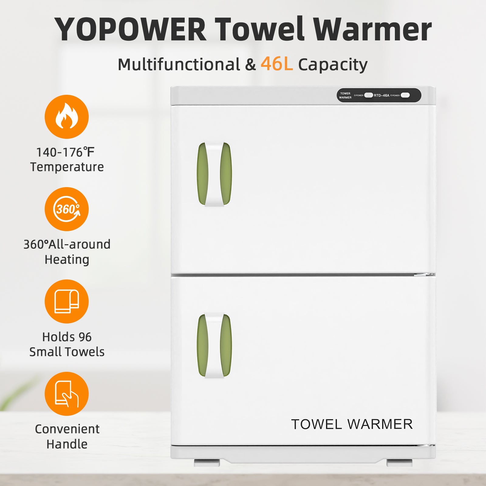 Advwin 46L Hot Towel Warmer Large Capacity