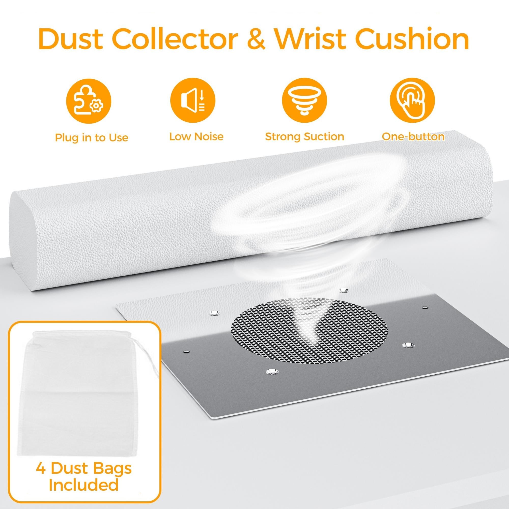 Manicure Table with Dust Collector