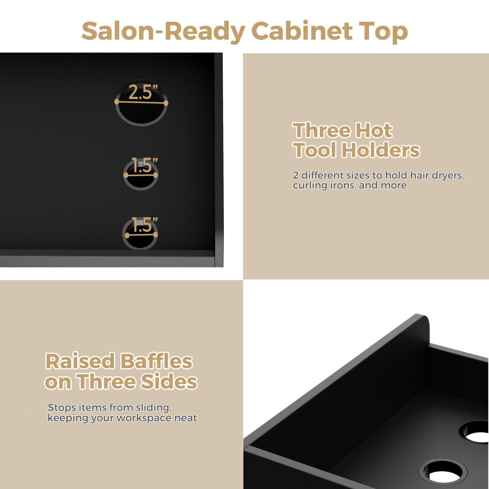 Advwin Free Standing Hair Styling Station