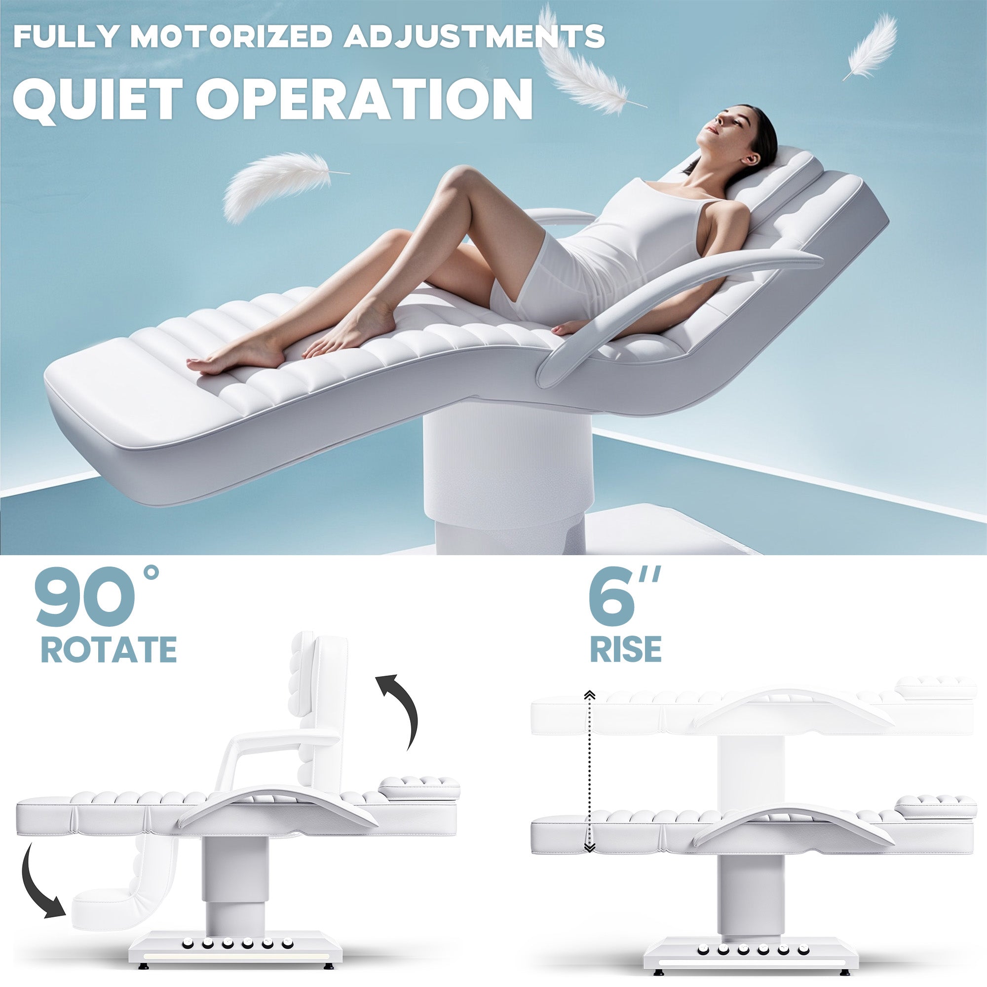 Advwin Electric Massage Chair with LED Light