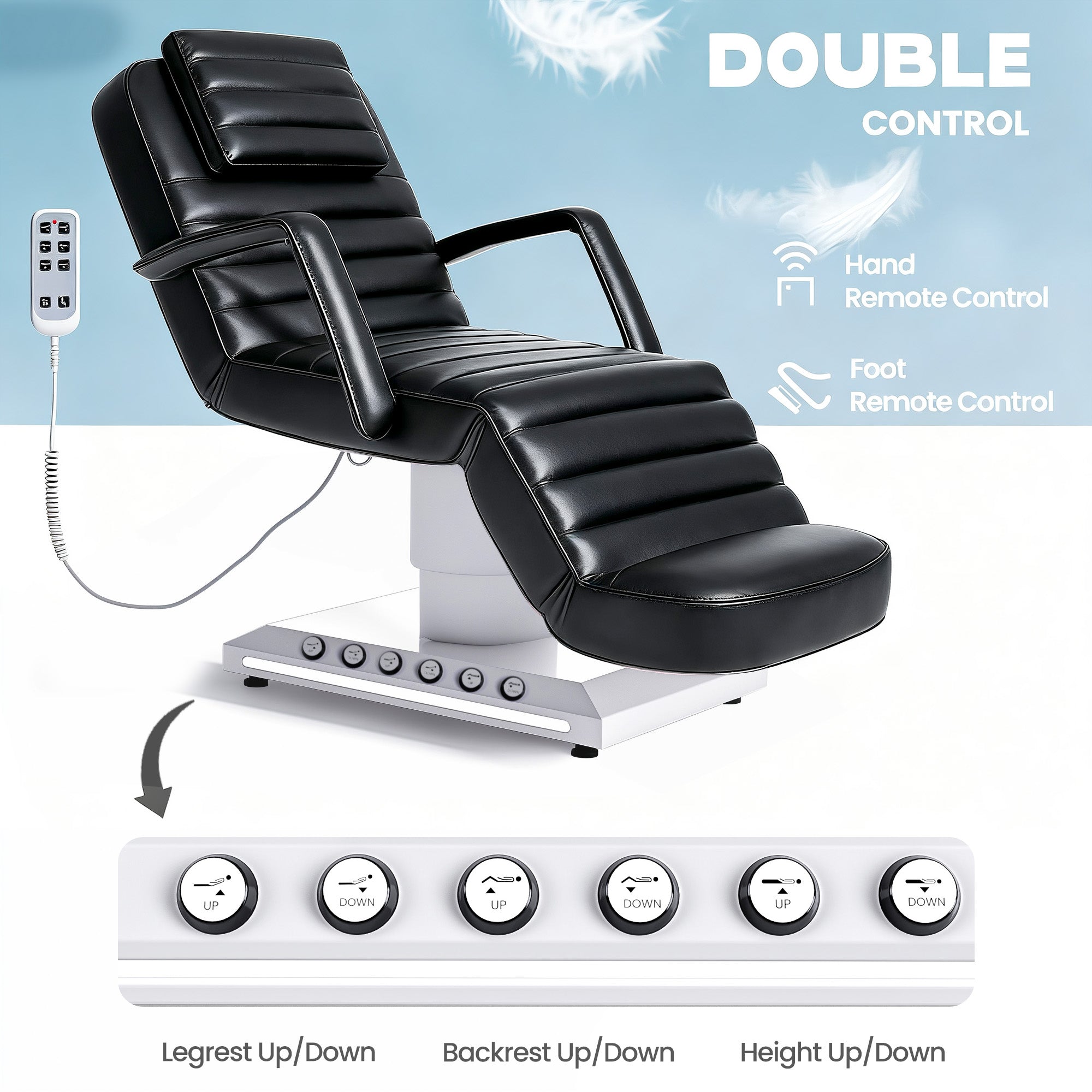 Advwin Electric Massage Chair with LED Light