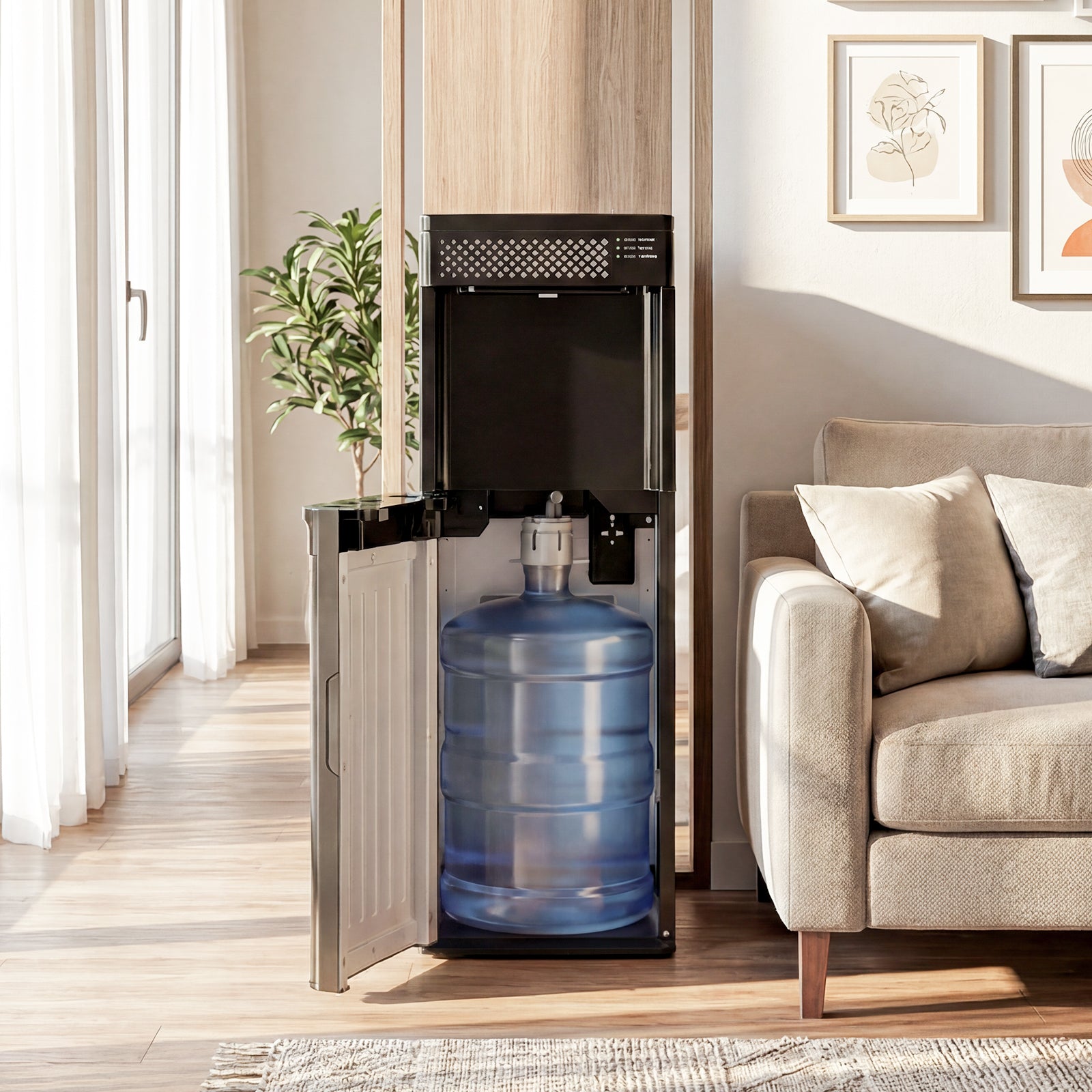 Advwin 3-in-1 Water Cooler Dispenser w/ Ice Maker