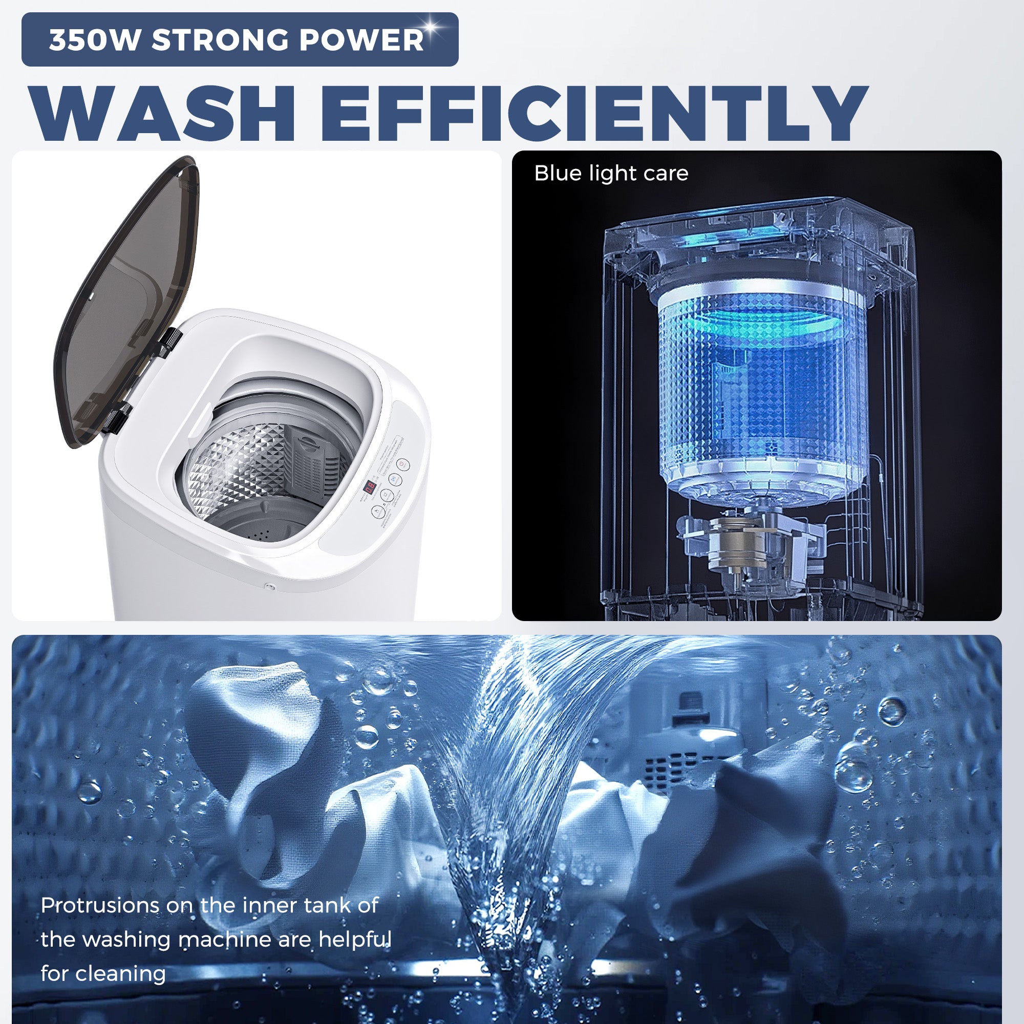 Advwin 1.07 Cu.ft Portable Washing Machine