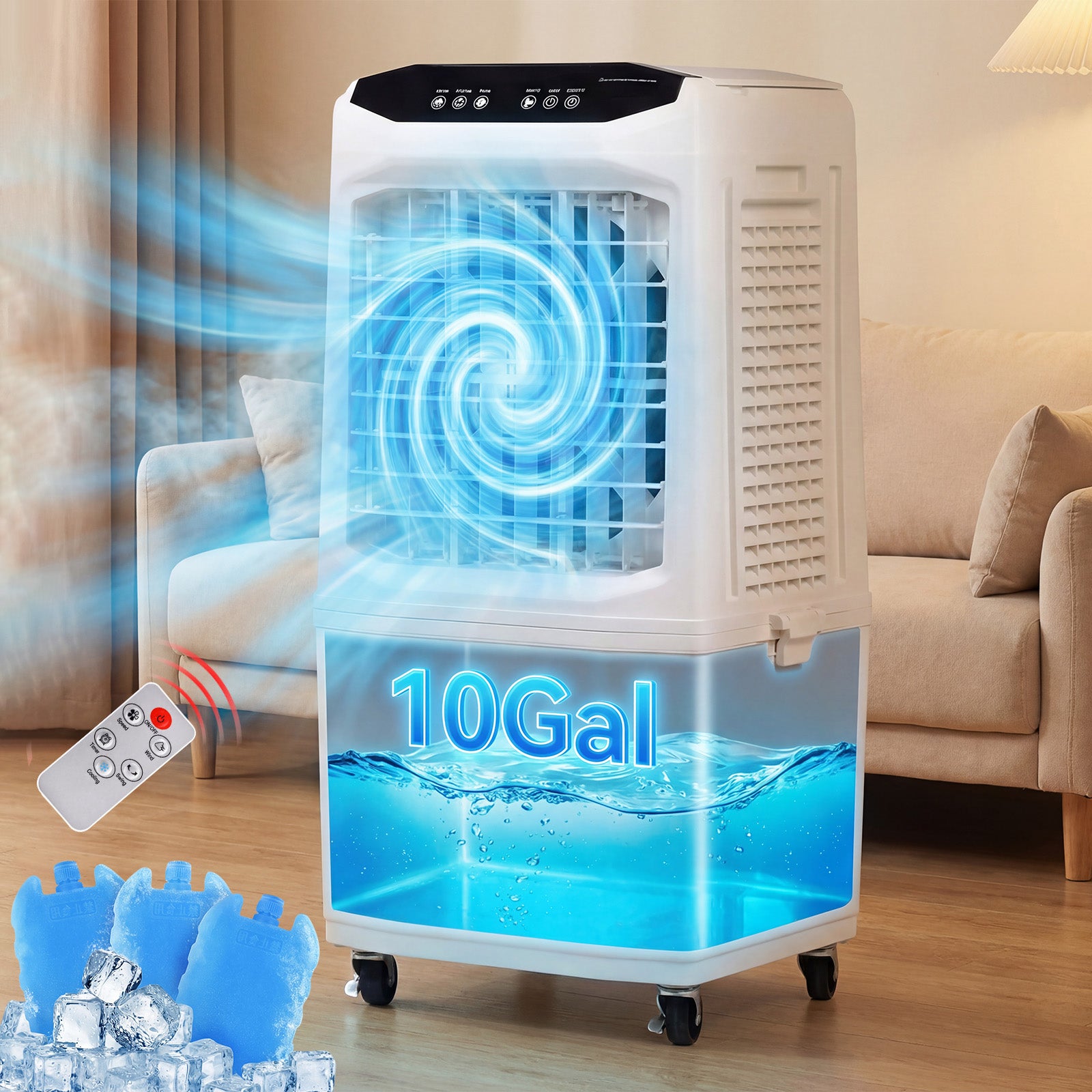 Advwin 3300 CFM Evaporative Swamp Cooler