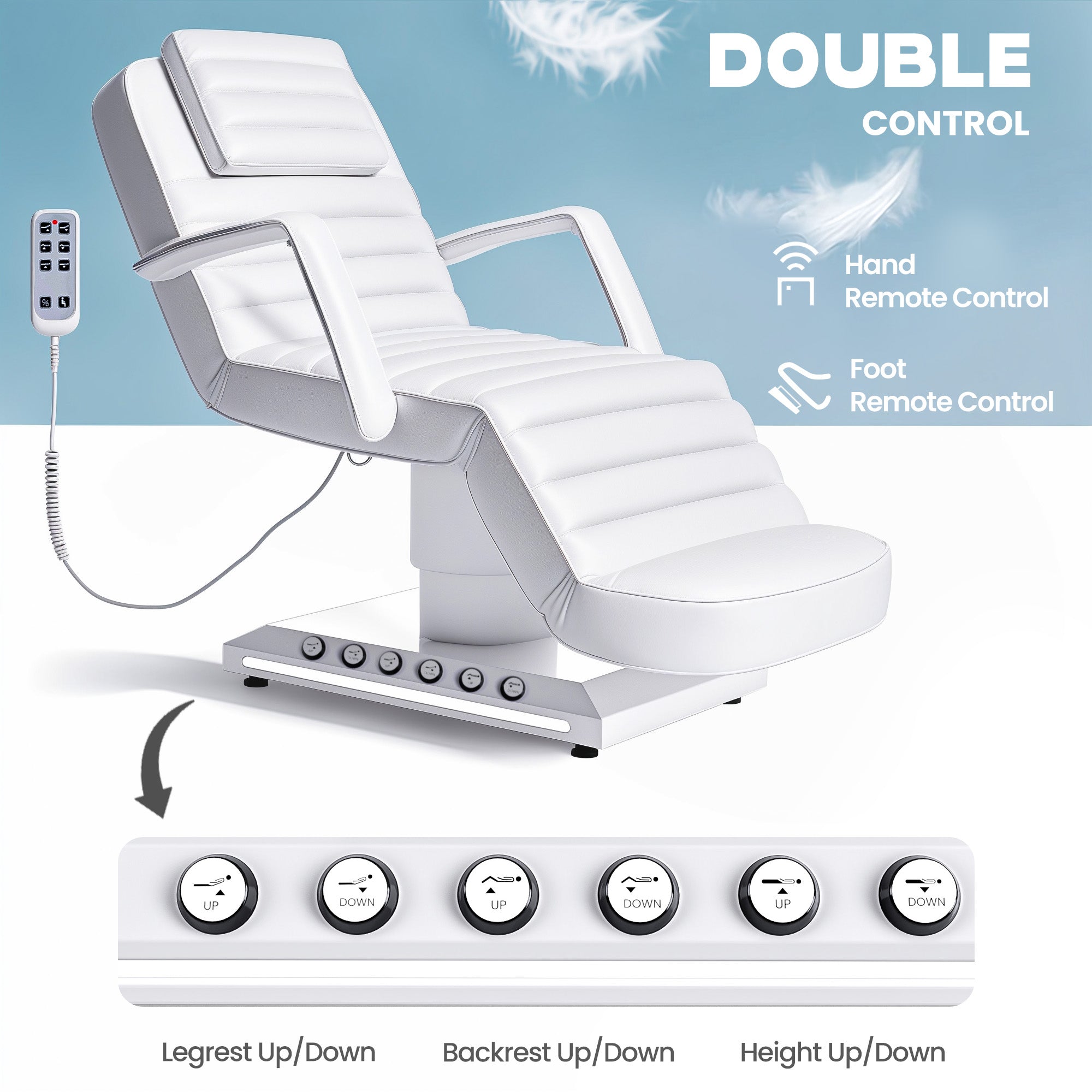 Advwin Electric Massage Chair with LED Light