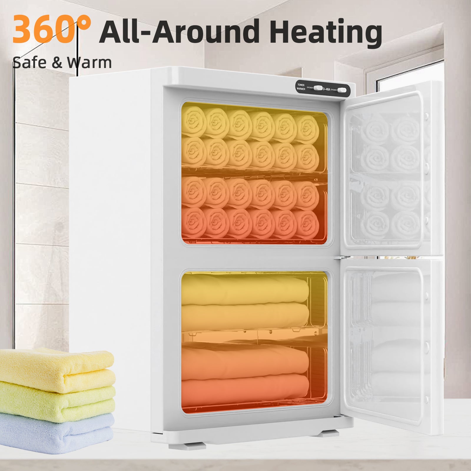 Advwin 46L Hot Towel Warmer Large Capacity