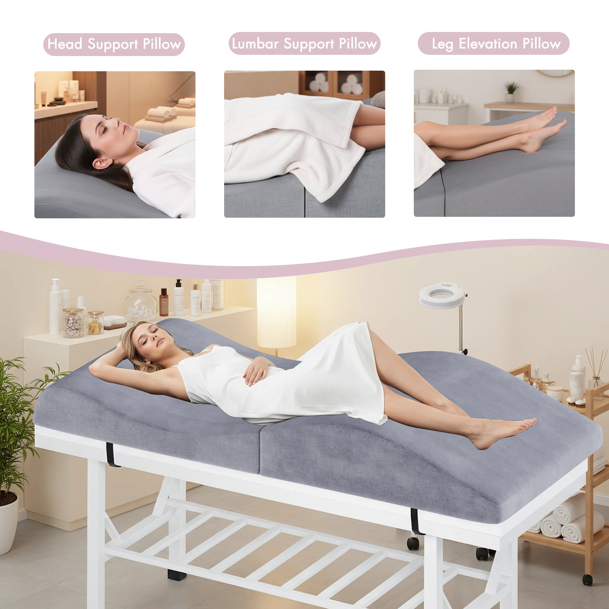 Advwin Foldable Curvy Lash Bed Topper