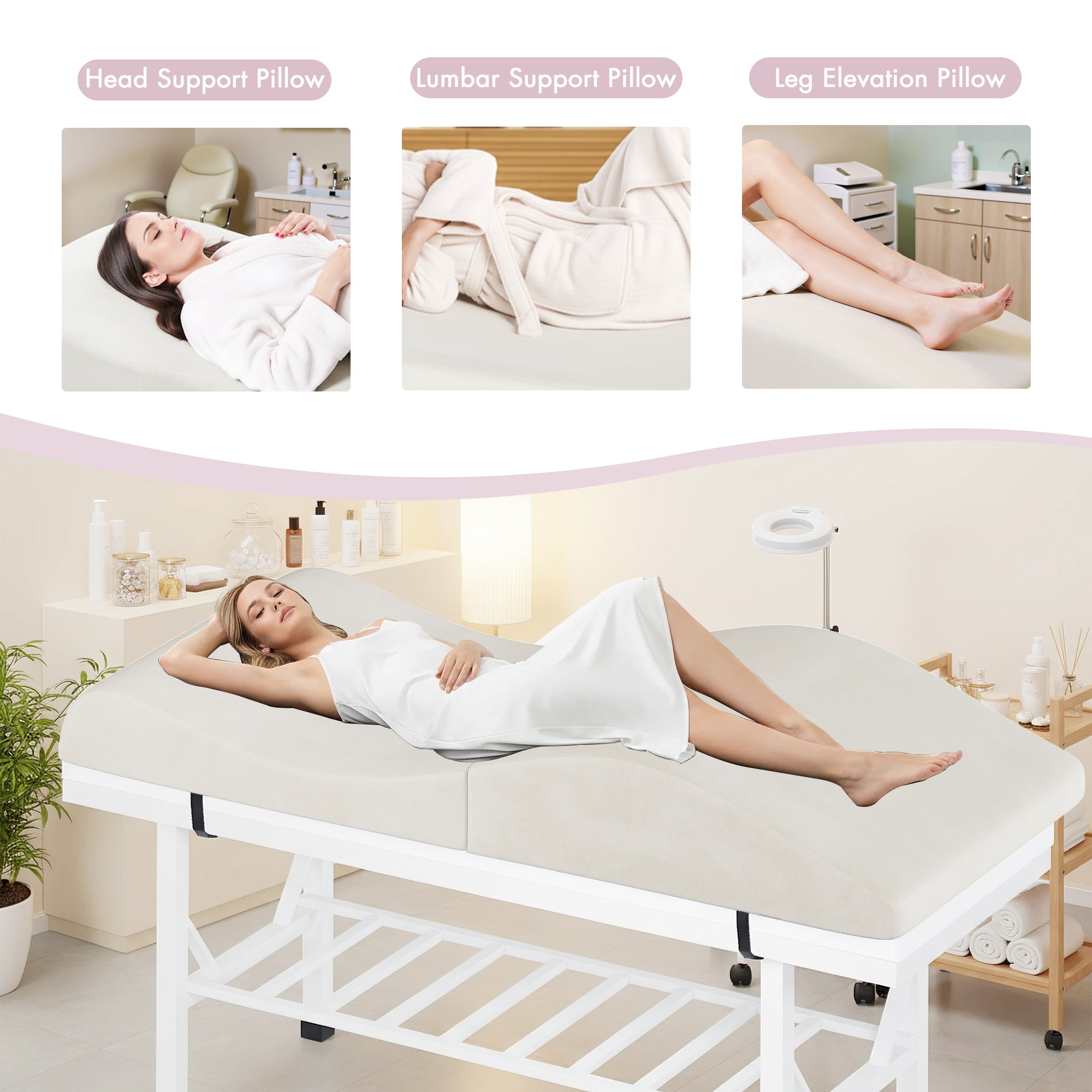 Advwin Foldable Curvy Lash Bed Topper
