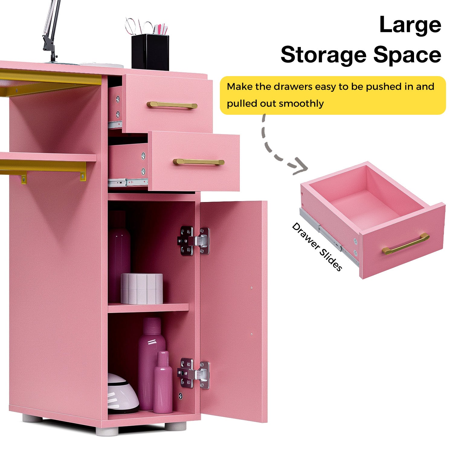 Advwin Nail Desk with Dust Extractor