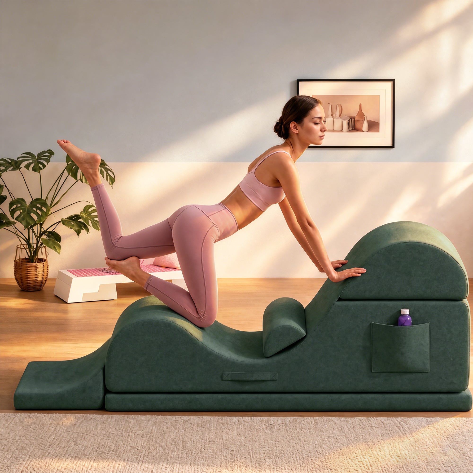 Advwin Convertible Yoga Chair for Adults