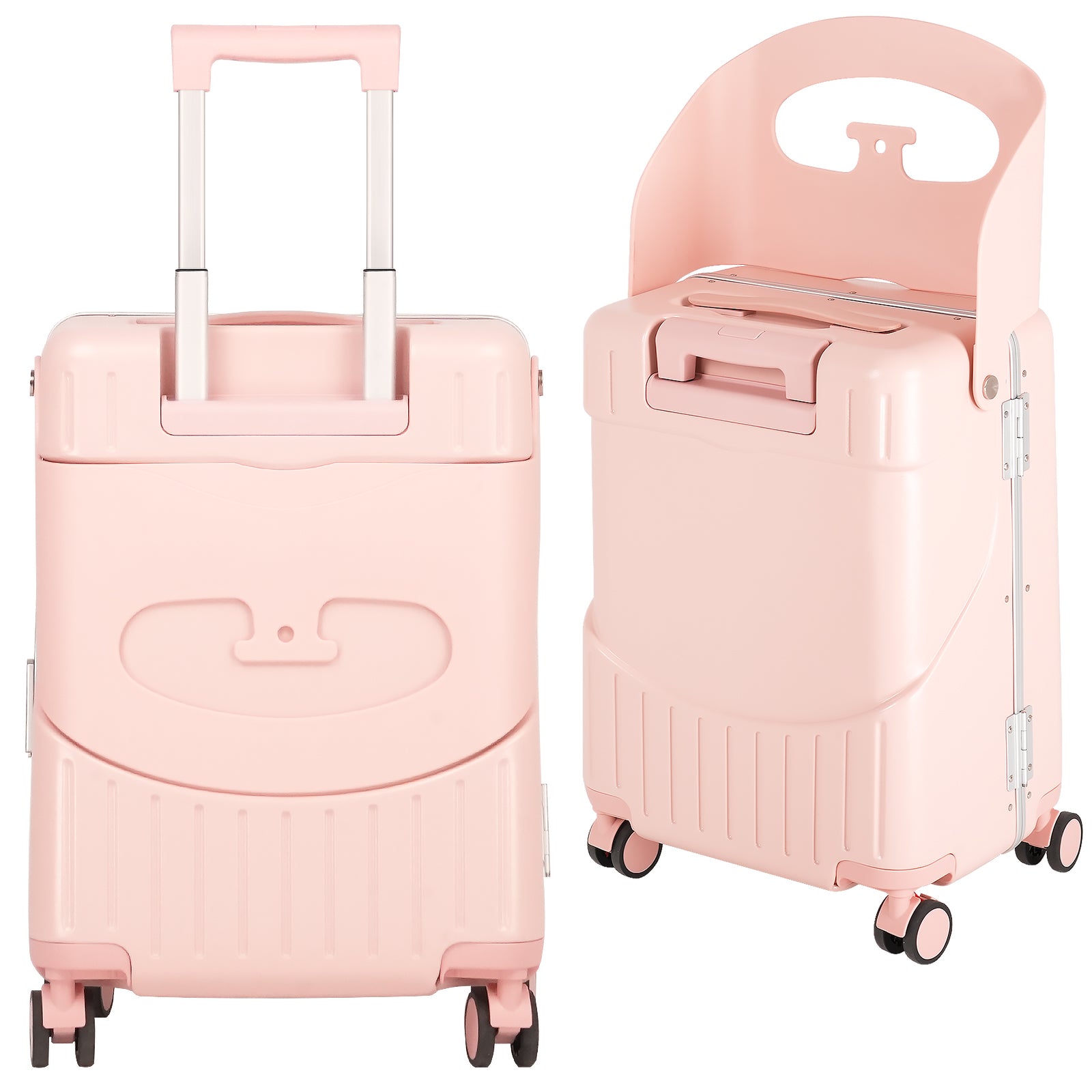 luggage with baby seat