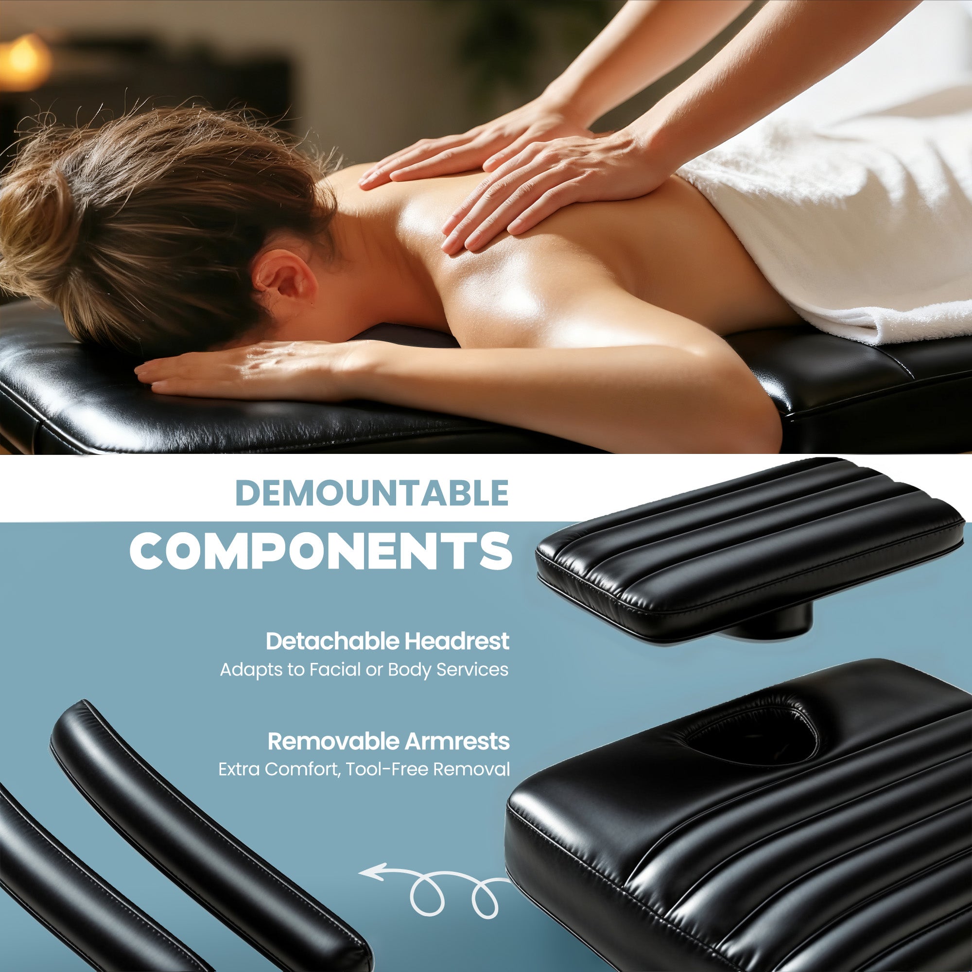 Advwin Electric Massage Chair with LED Light