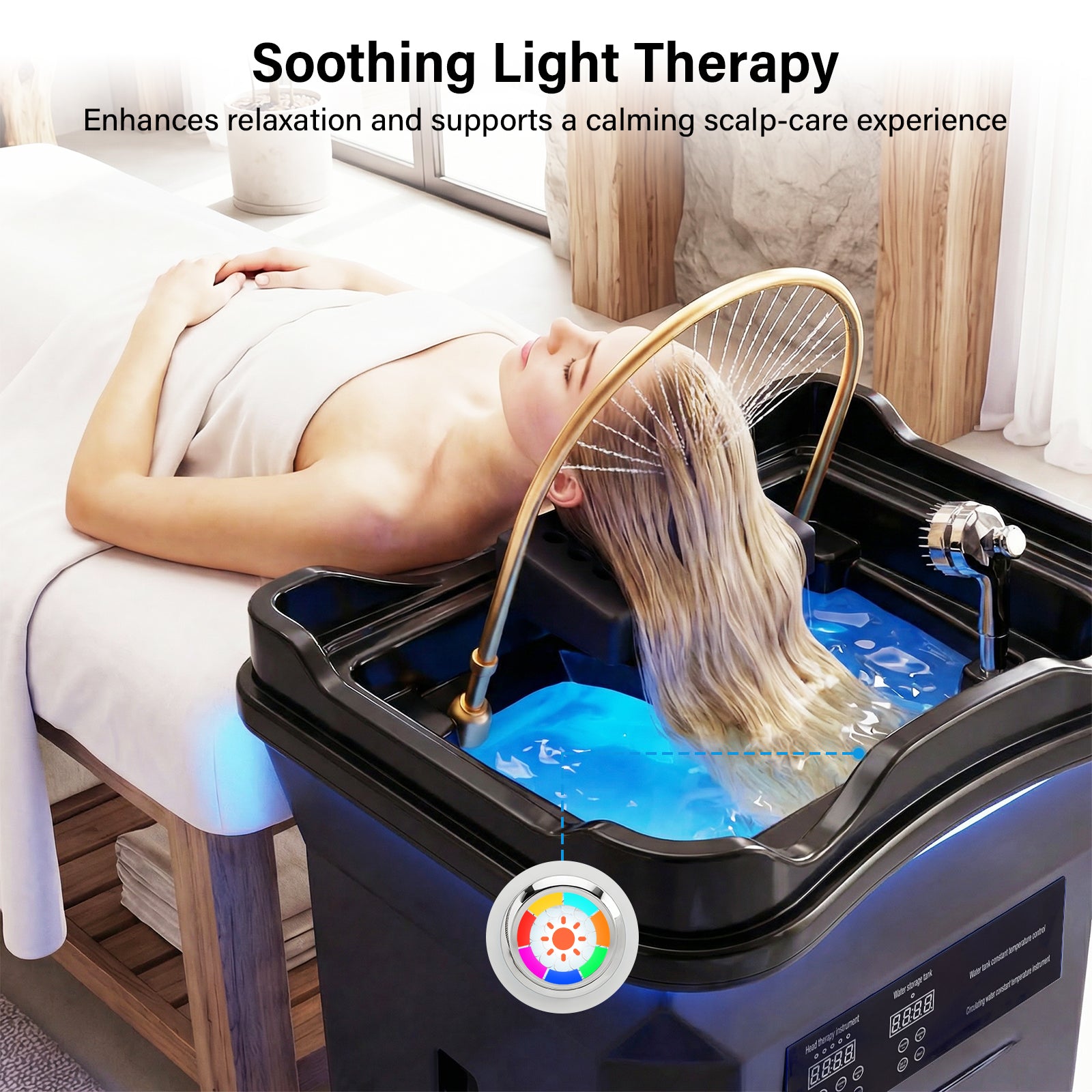 Advwin Thermostatic Head Spa Equipment