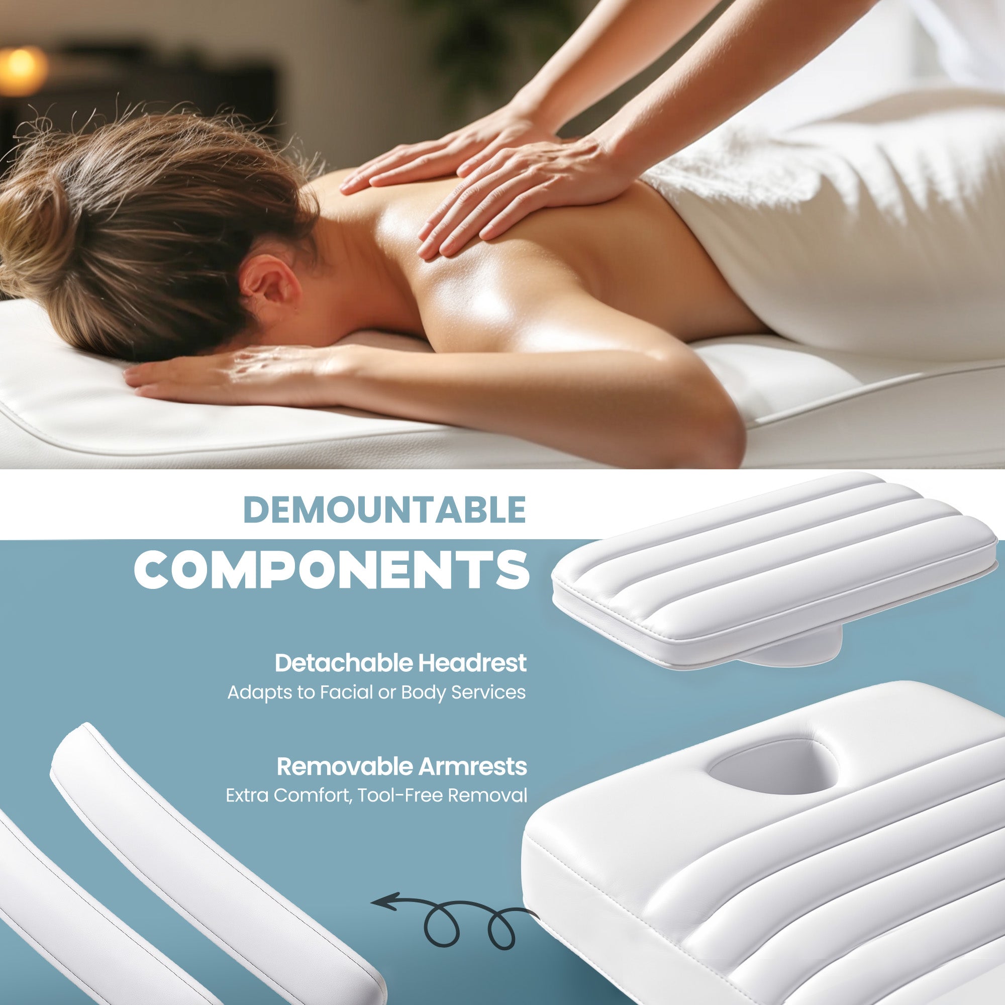 Advwin Electric Massage Chair with LED Light