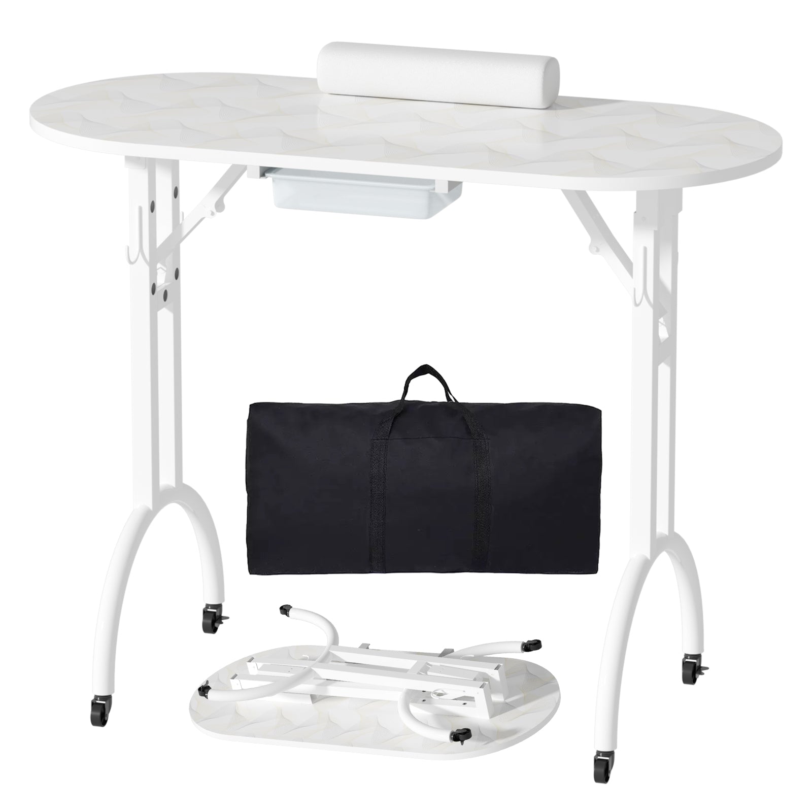 Advwin Portable Manicure Desk for Home & Travel